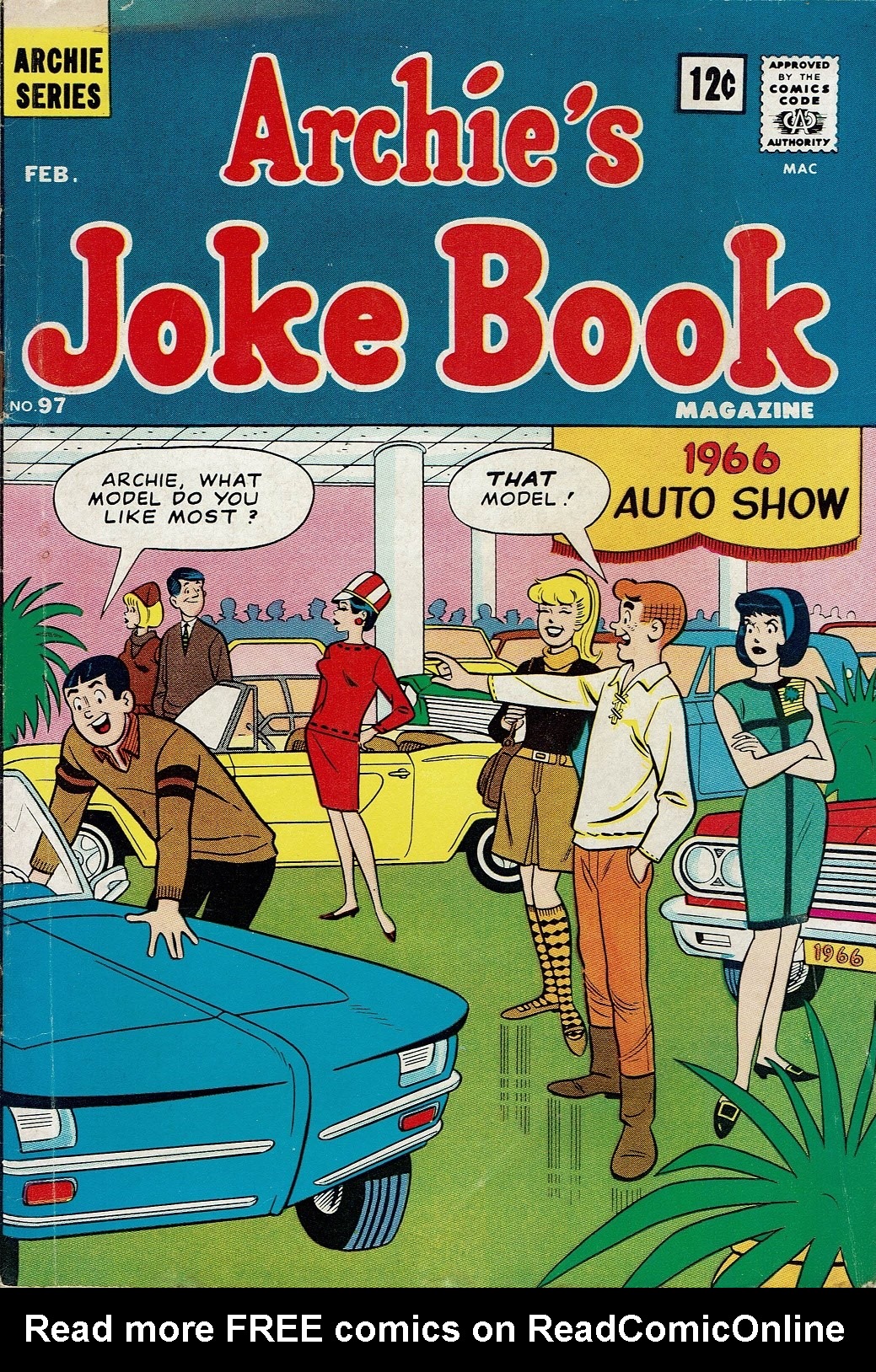 Read online Archie's Joke Book Magazine comic -  Issue #97 - 1