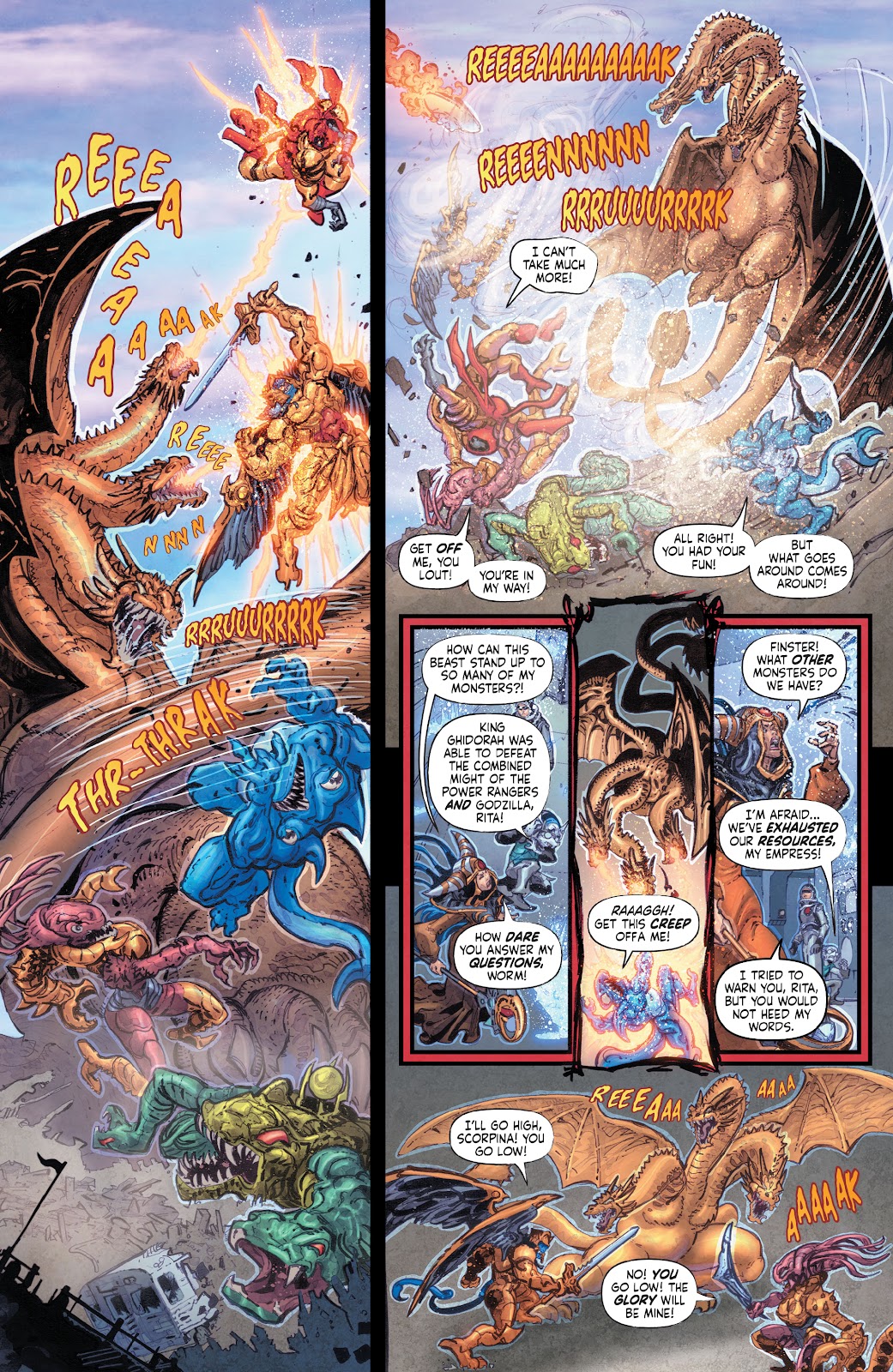 Godzilla vs. The Mighty Morphin Power Rangers issue 5 - Page 3