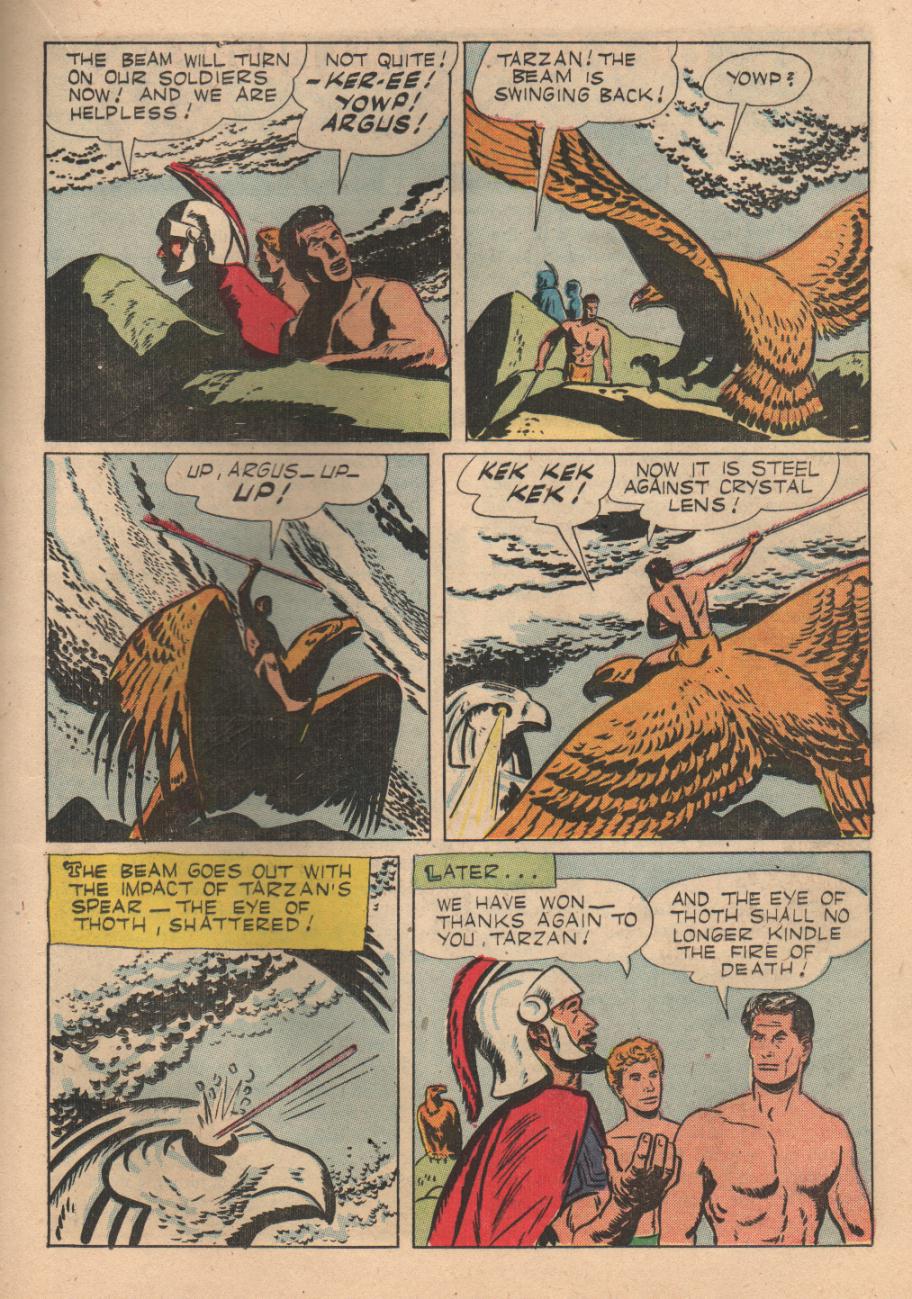 Read online Tarzan (1948) comic -  Issue #84 - 17