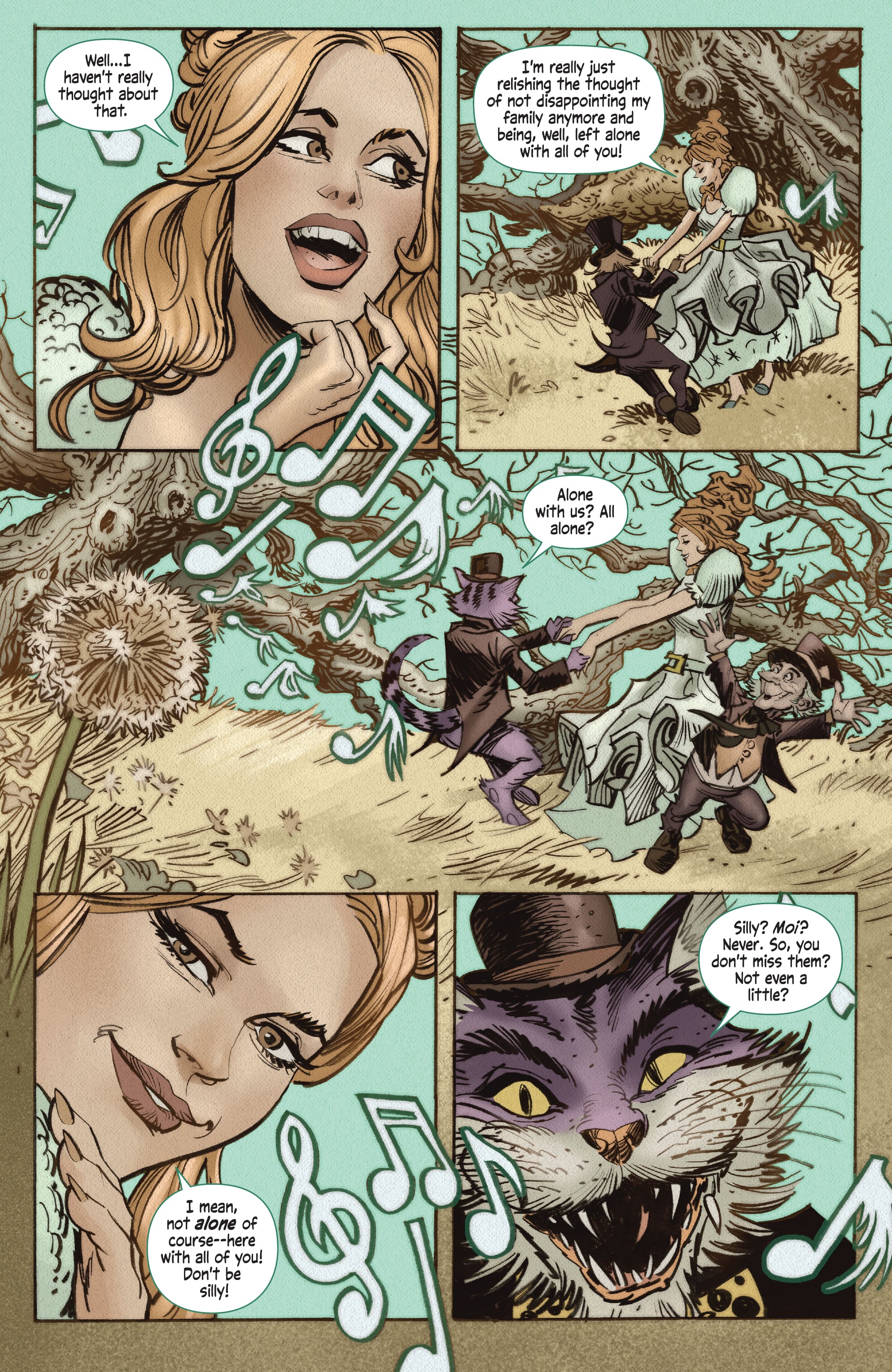 Read online Alice Ever After comic -  Issue #2 - 4