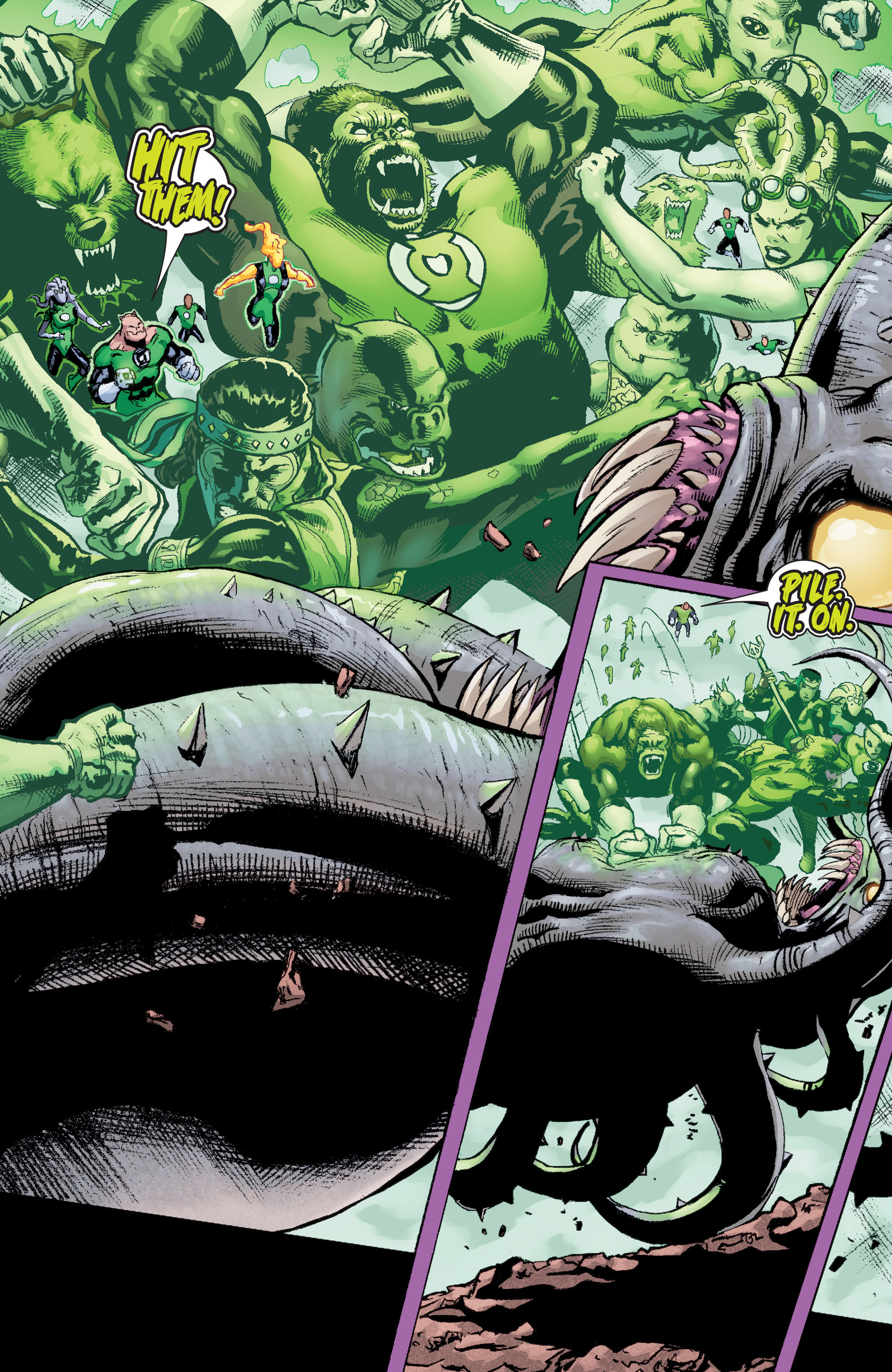 Read online Green Lantern Corps: Edge of Oblivion comic -  Issue #6 - 17