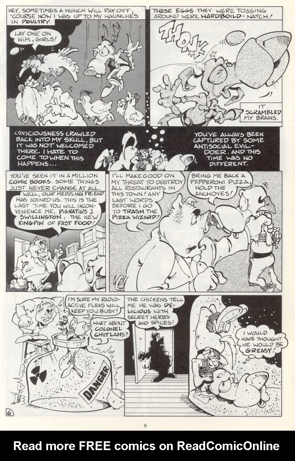 Read online Hardboiled Animal Comics comic -  Issue # Full - 9