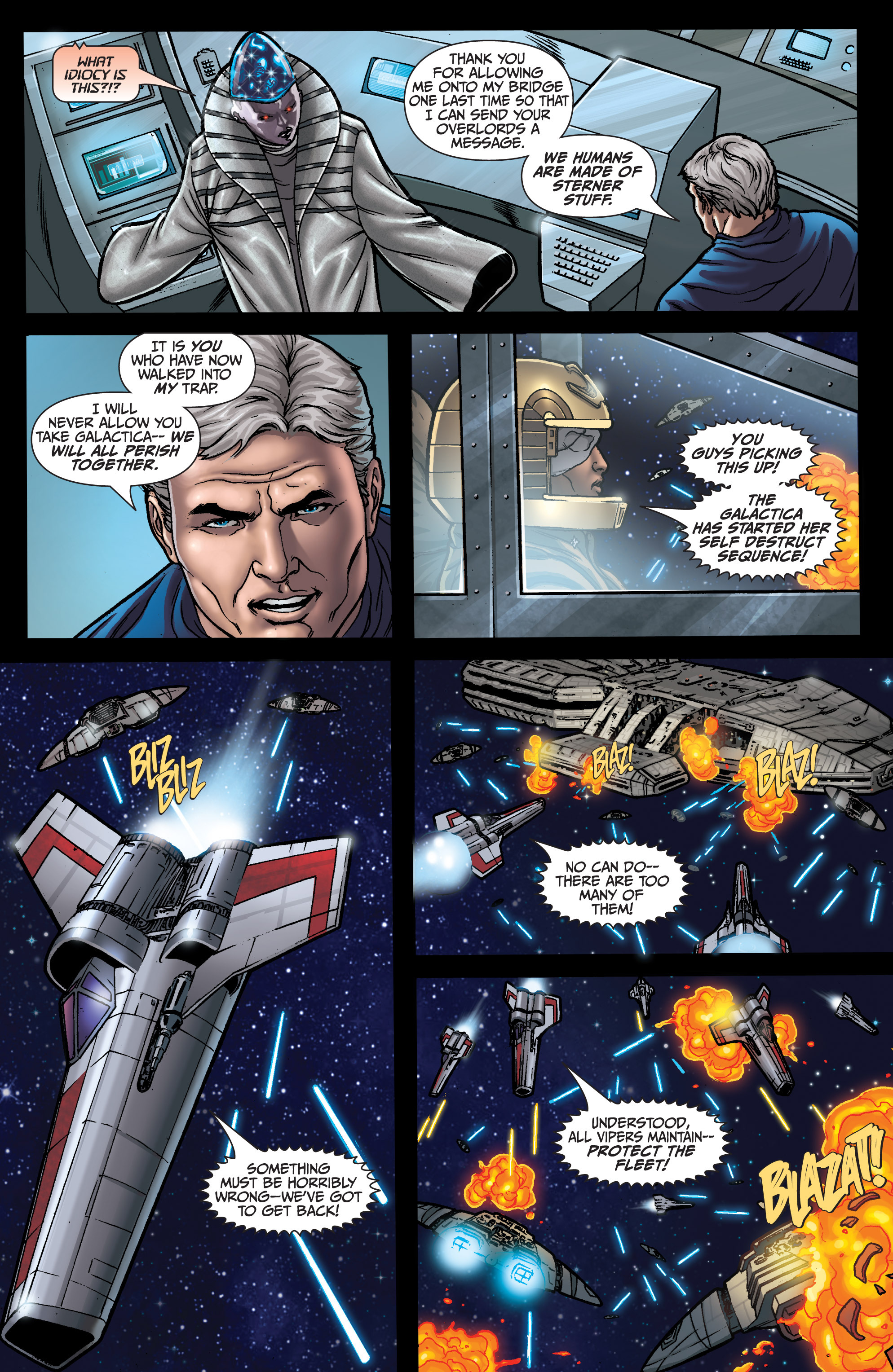 Read online Classic Battlestar Galactica (2006) comic -  Issue #5 - 17