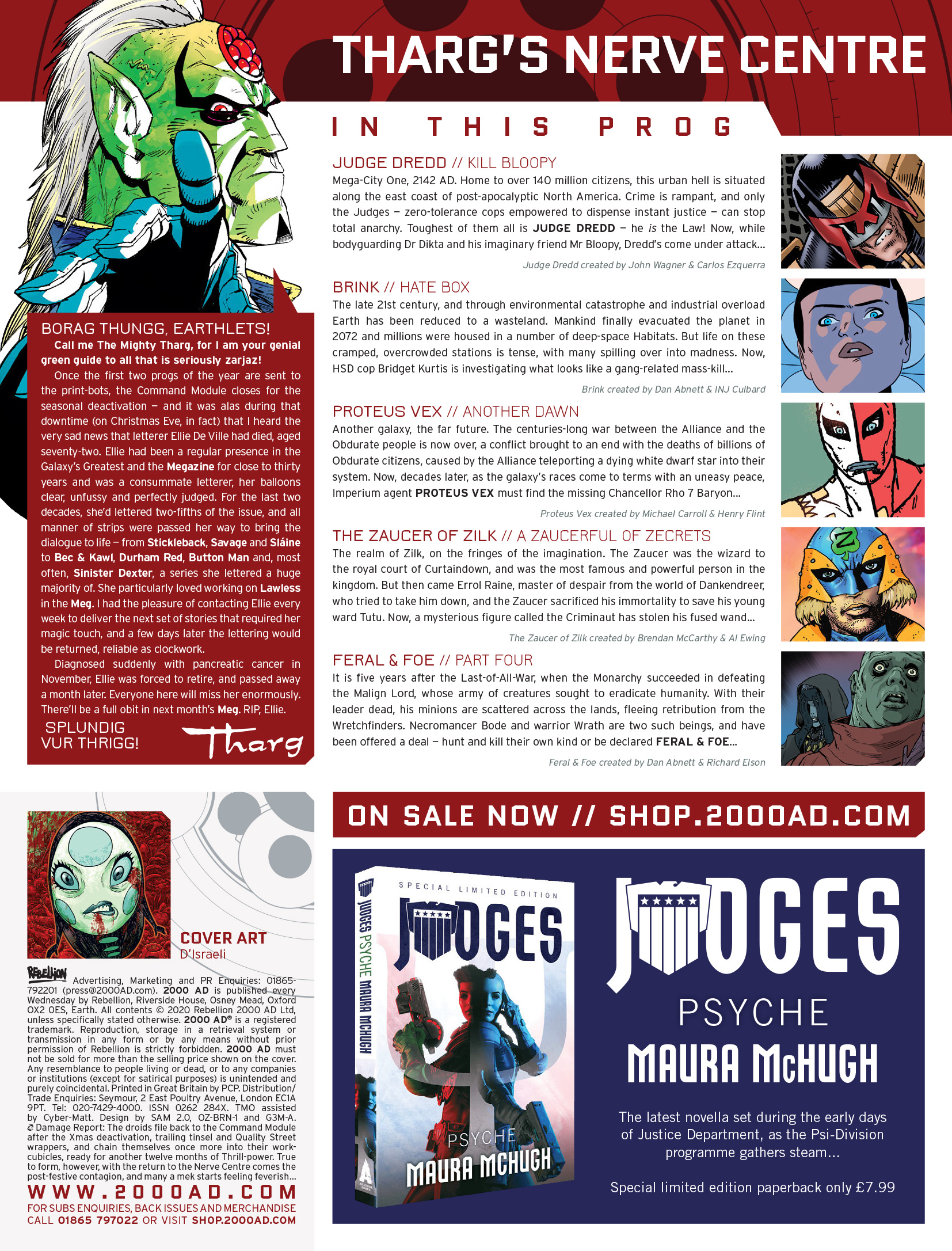 Read online 2000 AD comic -  Issue #2165 - 2