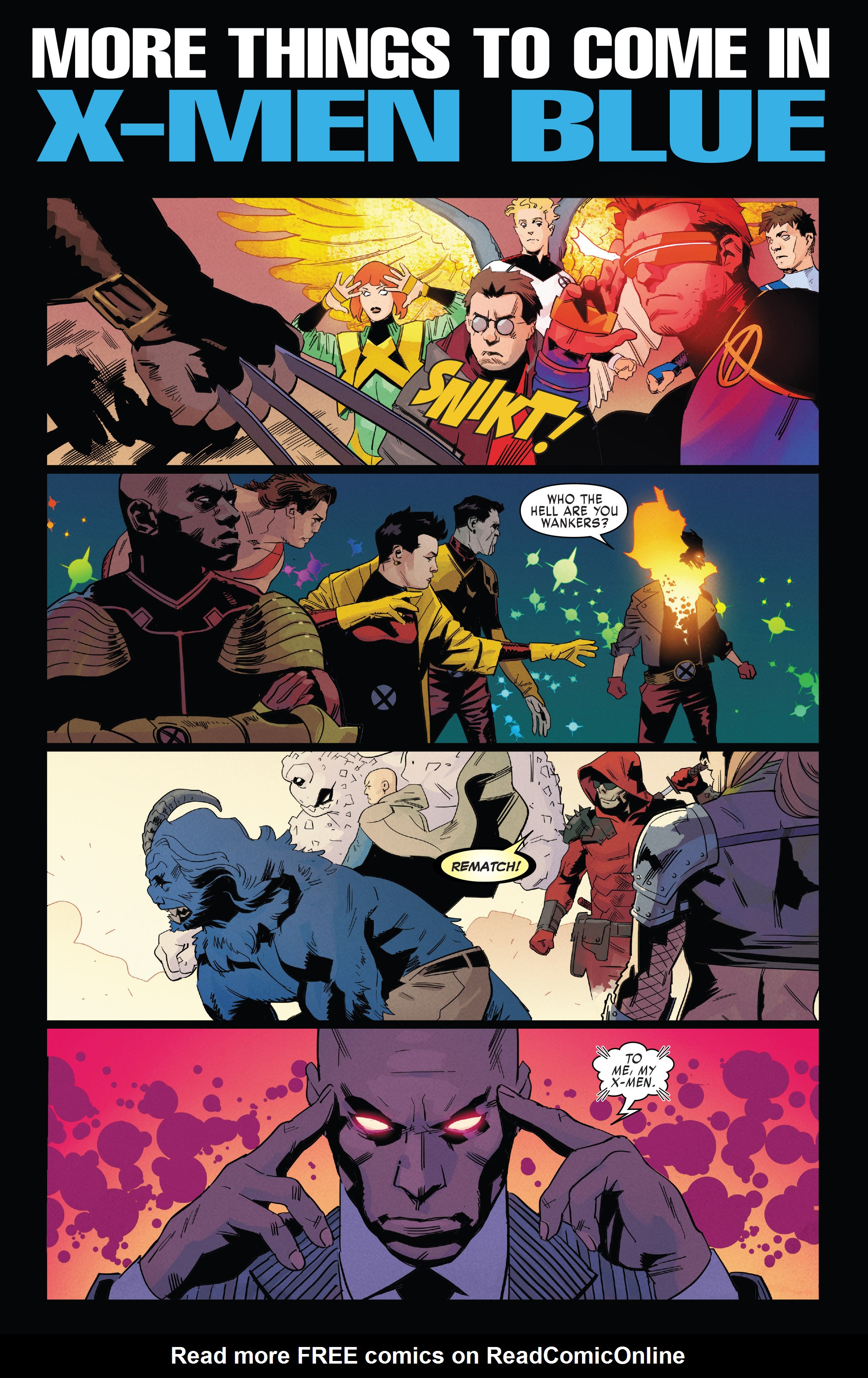 Read online X-Men: Blue comic -  Issue #1 - 30