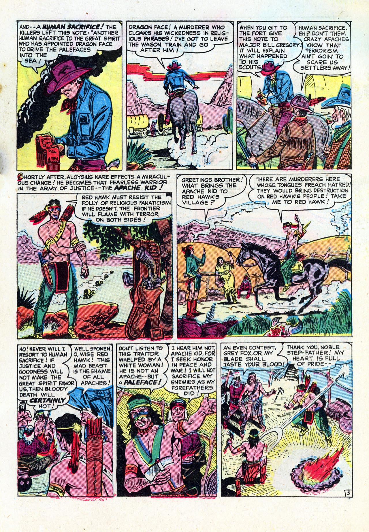 Read online Two Gun Western (1950) comic -  Issue #7 - 5