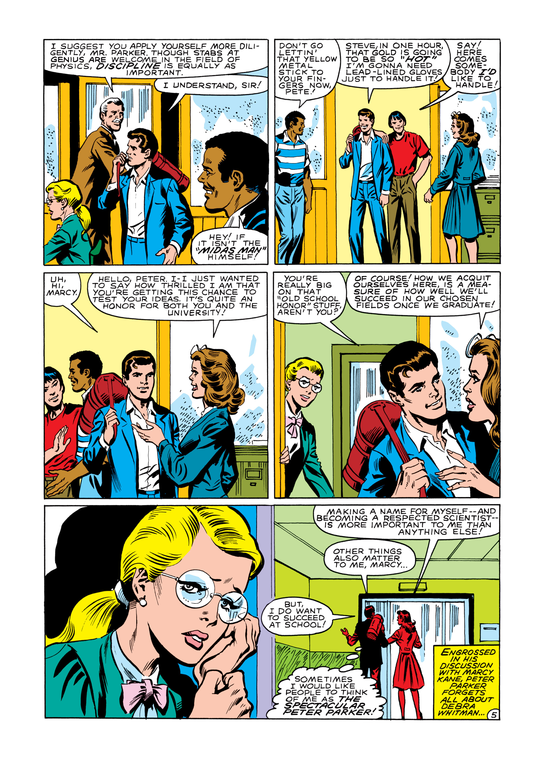 Read online Marvel Masterworks: The Spectacular Spider-Man comic -  Issue # TPB 5 (Part 3) - 5