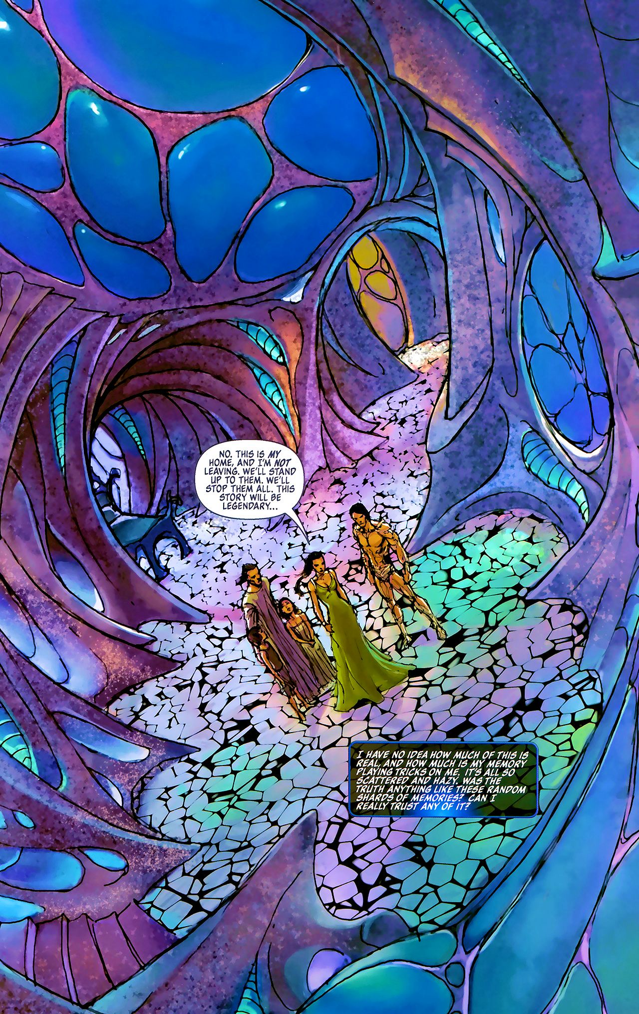 Read online Fathom: Blue Descent comic -  Issue #0 - 12