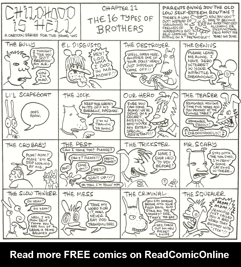 Read online Life In Hell comic -  Issue # TPB Childhood Is Hell - 15