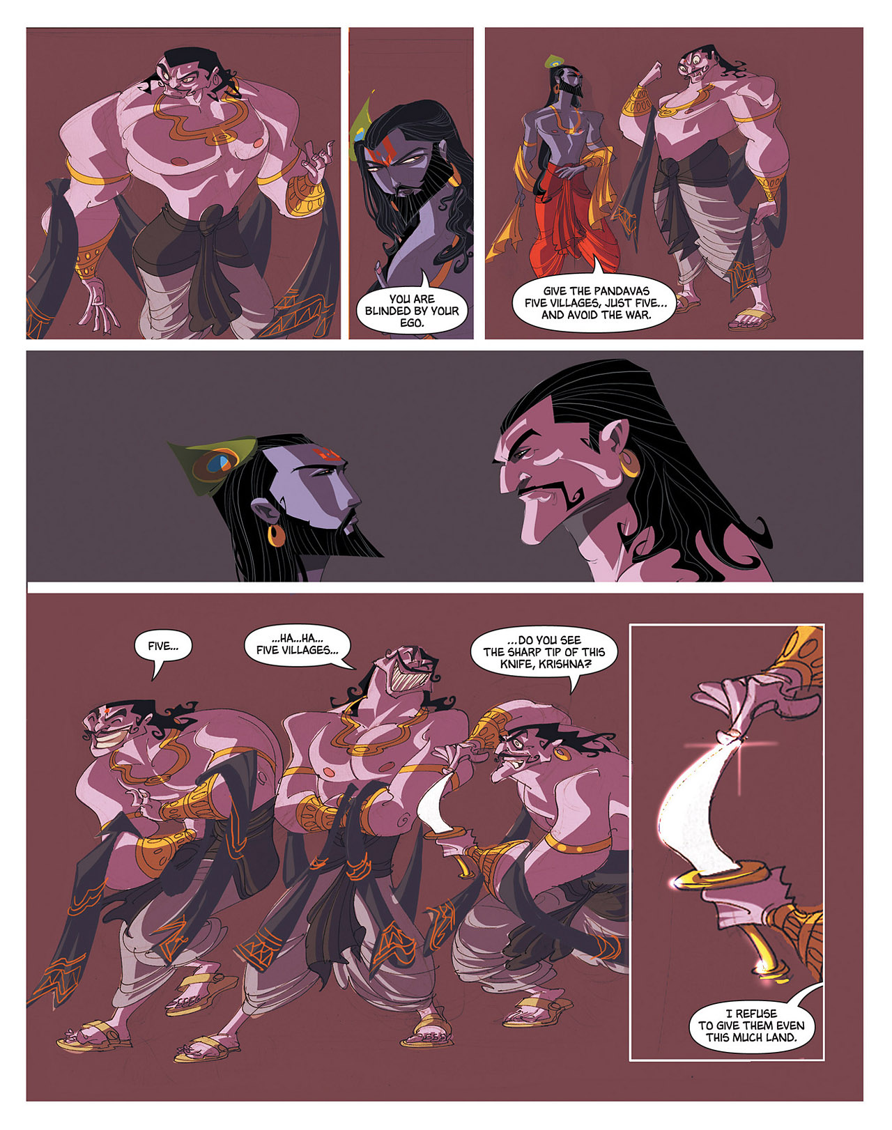Read online Krishna: A Journey Within comic -  Issue # TPB (Part 2) - 10