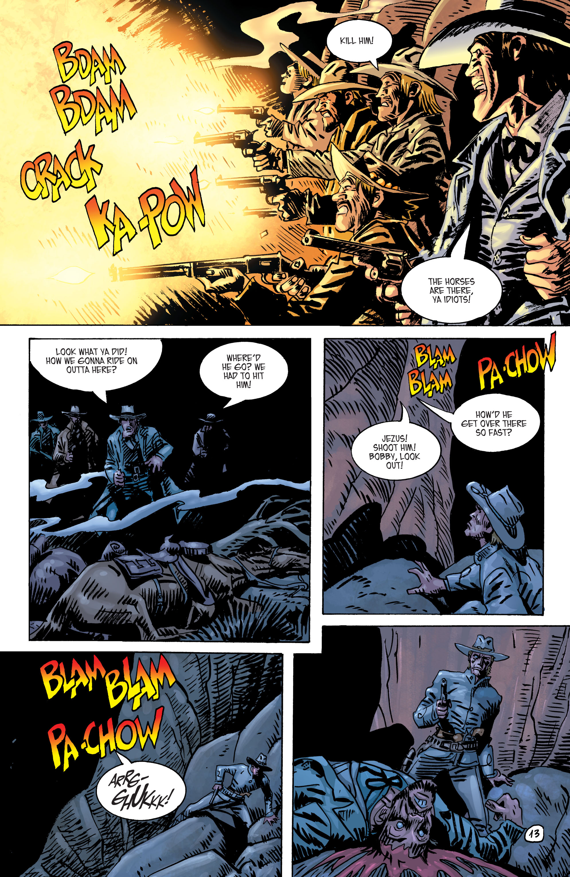 Read online Jonah Hex (2006) comic -  Issue #21 - 13