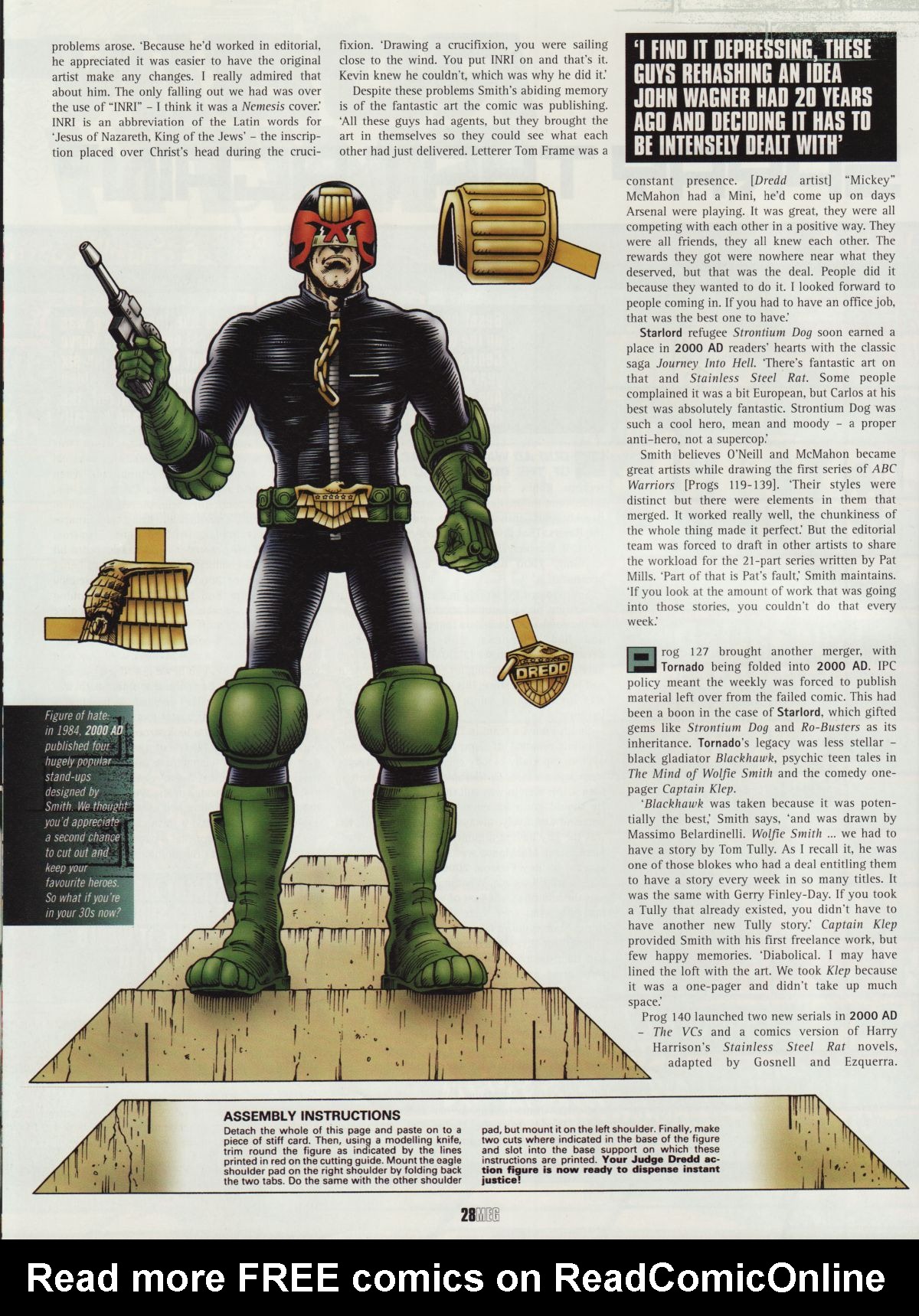 Read online Judge Dredd Megazine (Vol. 5) comic -  Issue #225 - 28