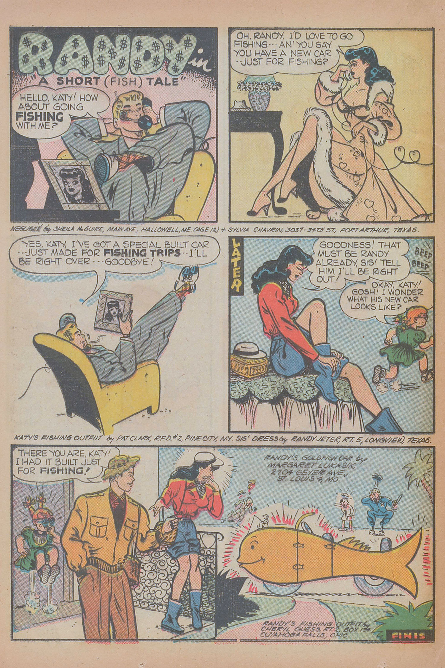 Read online Katy Keene (1949) comic -  Issue #6 - 22