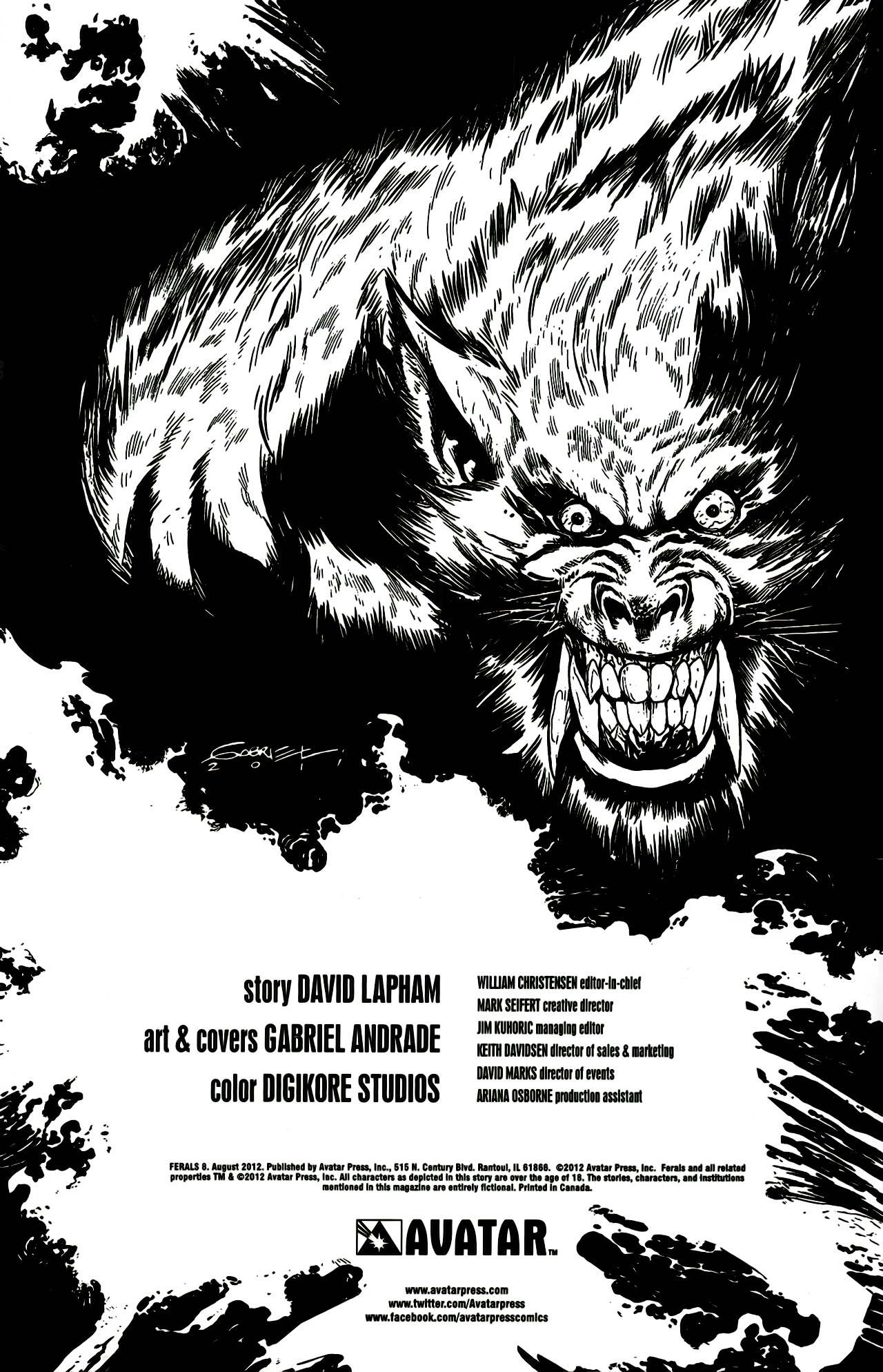 Read online Ferals comic -  Issue #8 - 2