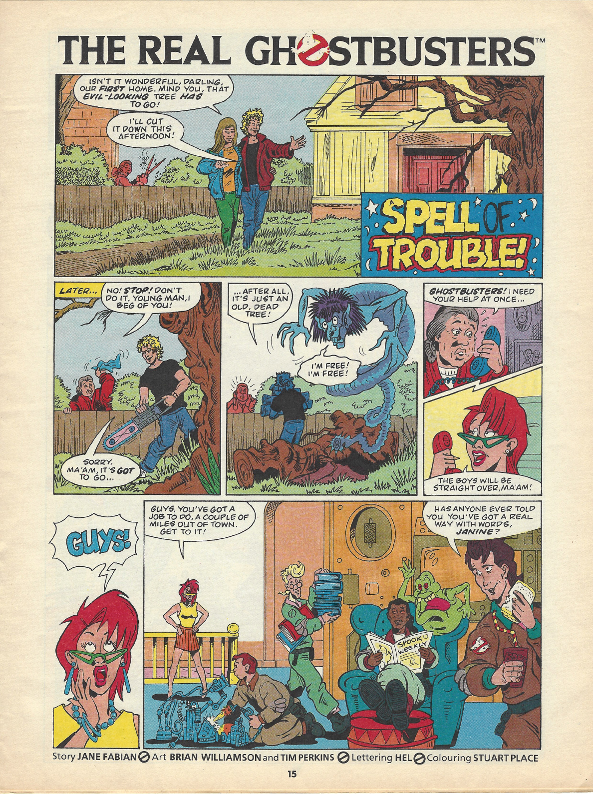 Read online The Real Ghostbusters comic -  Issue #47 - 15