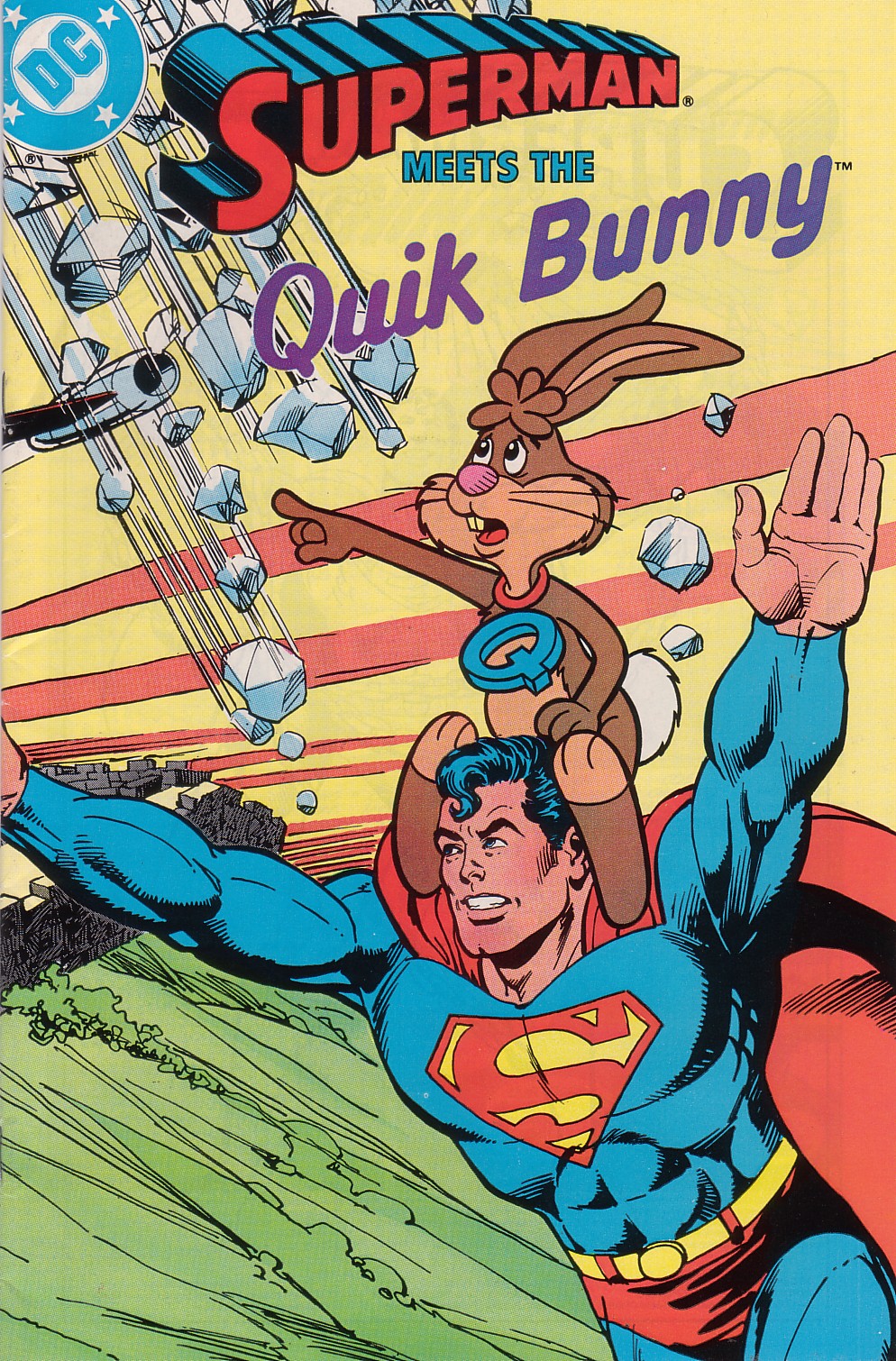 Read online Superman Meets the Quik Bunny comic -  Issue # Full - 1