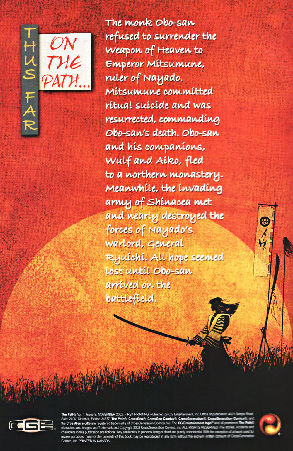 Read online The Path comic -  Issue #8 - 2