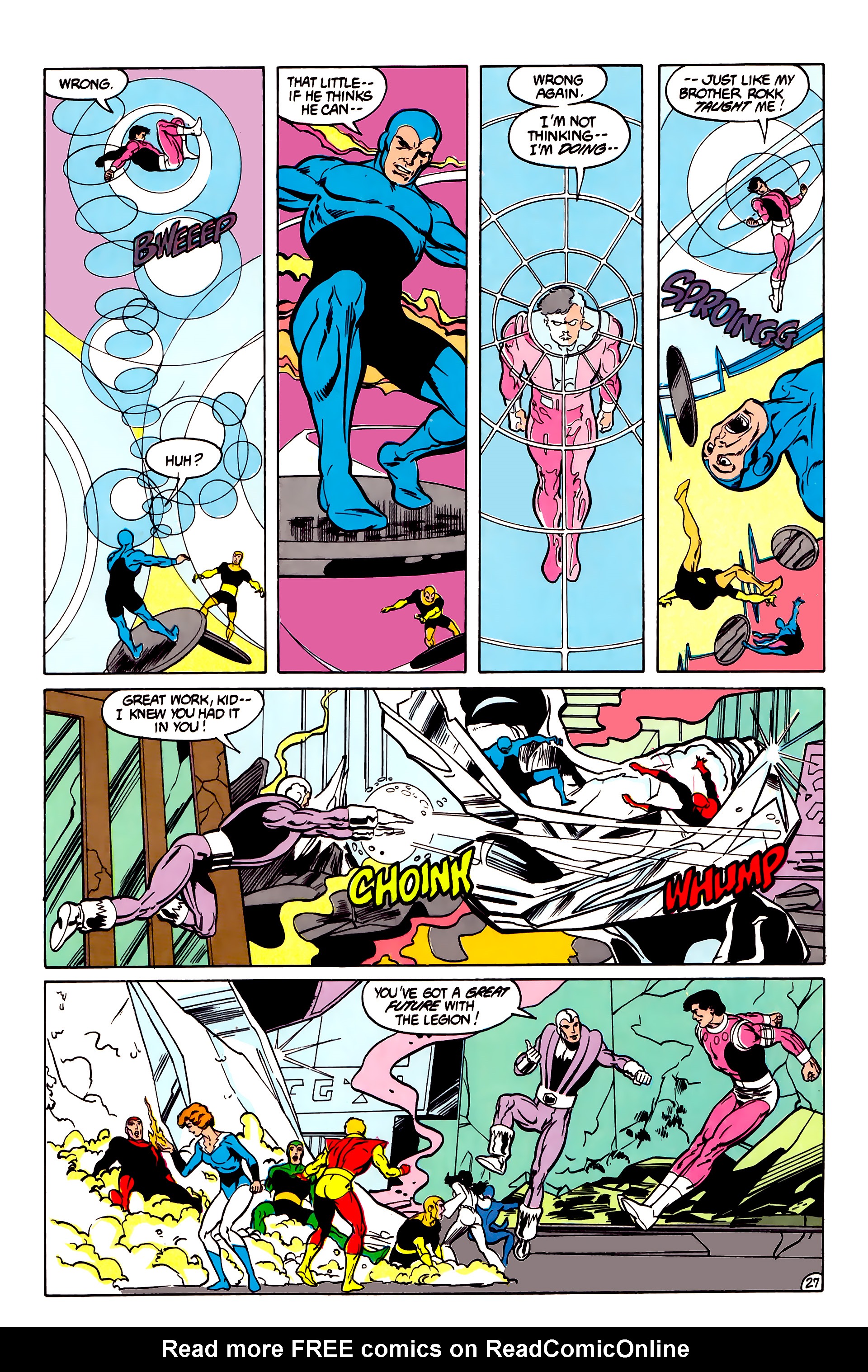 Legion of Super-Heroes (1984) 29 Page 28