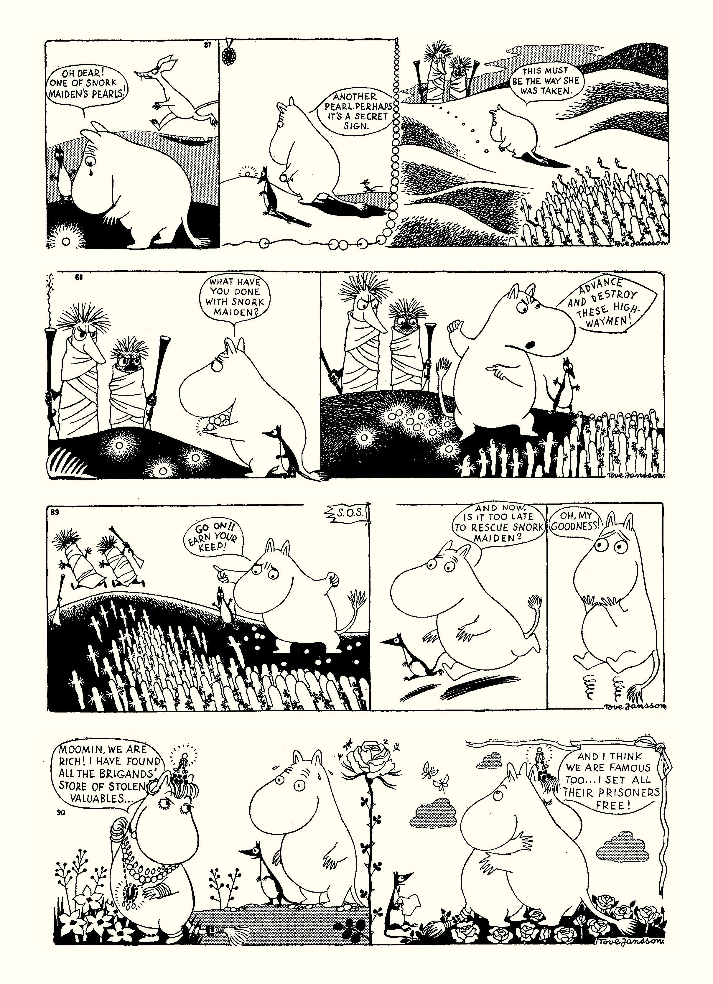 Read online Moomin: The Complete Tove Jansson Comic Strip comic -  Issue # TPB 1 - 28