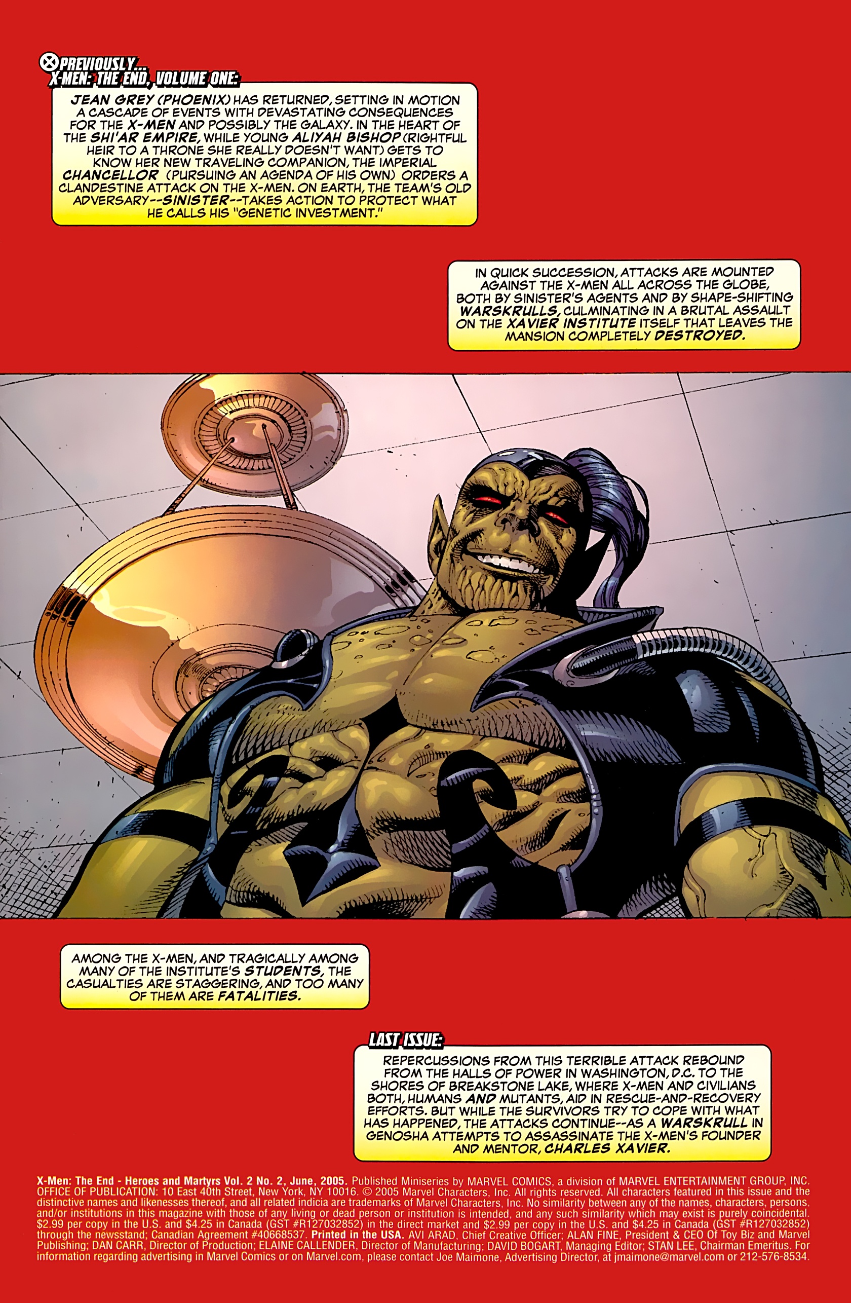 Read online X-Men: The End: Book 2: Heroes & Martyrs comic -  Issue #2 - 2