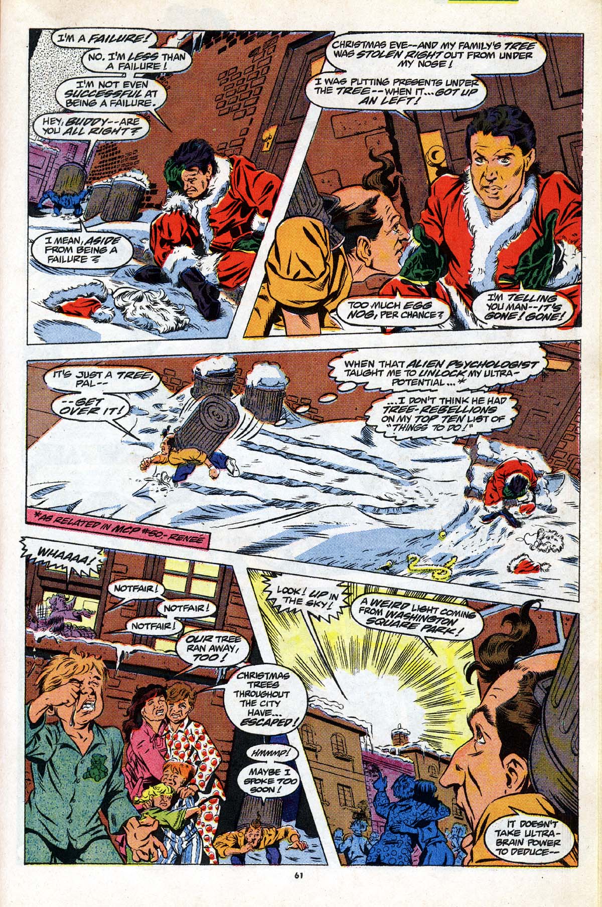 Read online Marvel Holiday Special (1991) comic -  Issue #1991 - 66