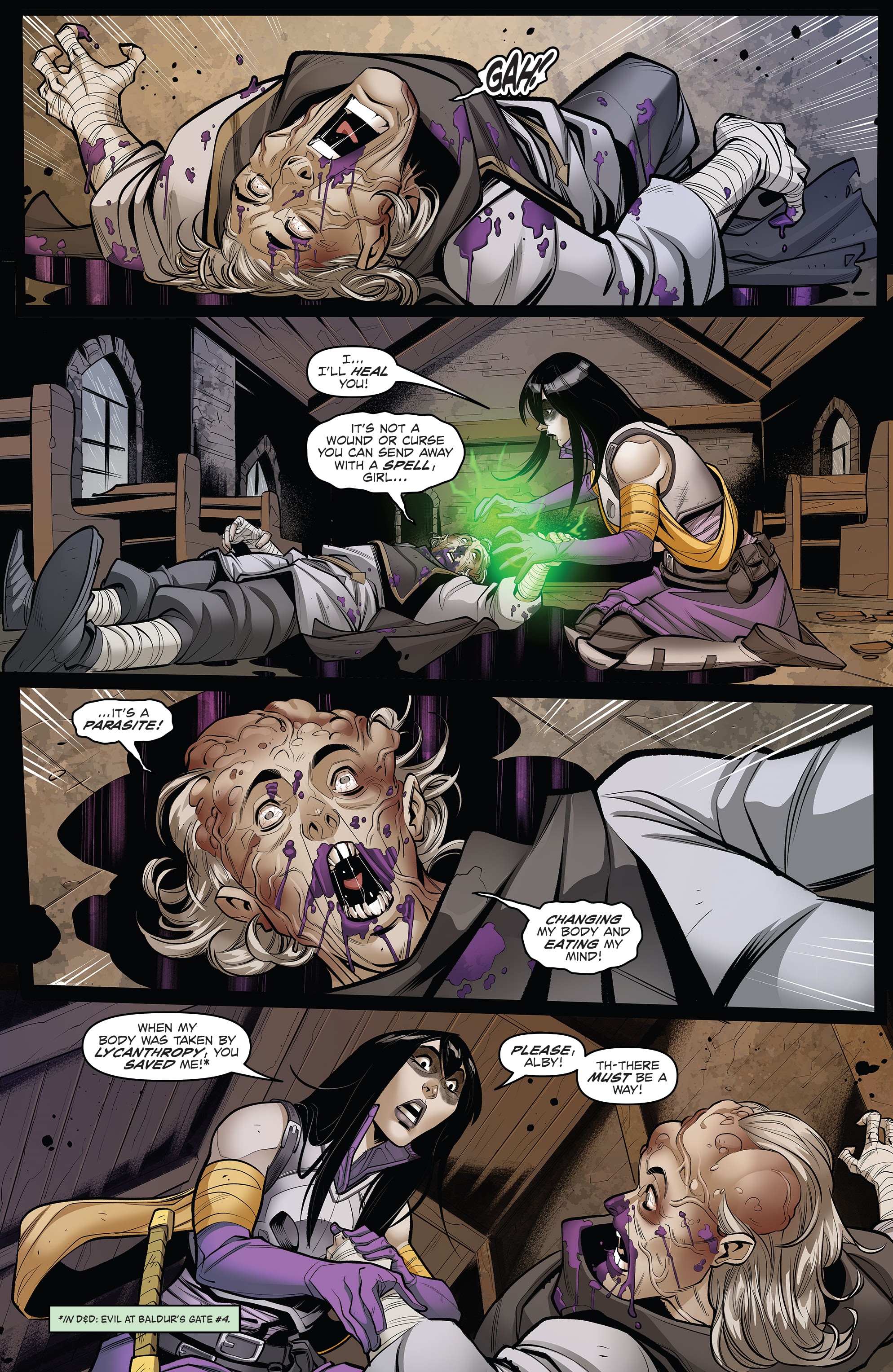 Read online Dungeons and Dragons Mindbreaker comic -  Issue #3 - 16