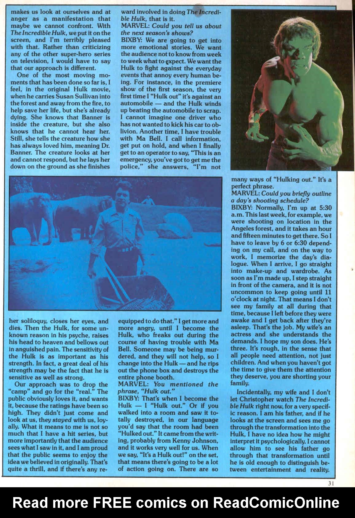 Read online Hulk (1978) comic -  Issue #10 - 31