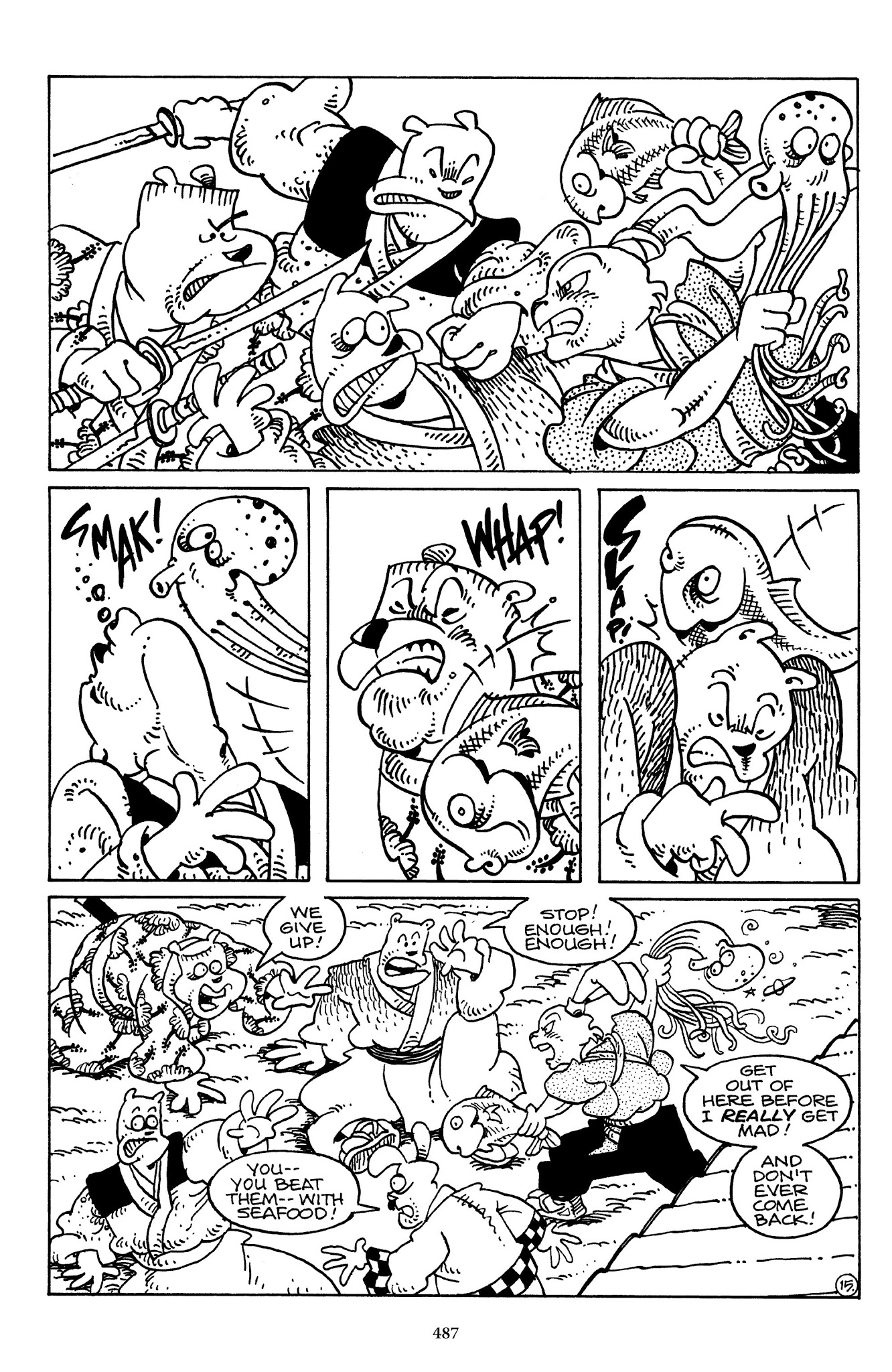 Read online The Usagi Yojimbo Saga comic -  Issue # TPB 3 - 482