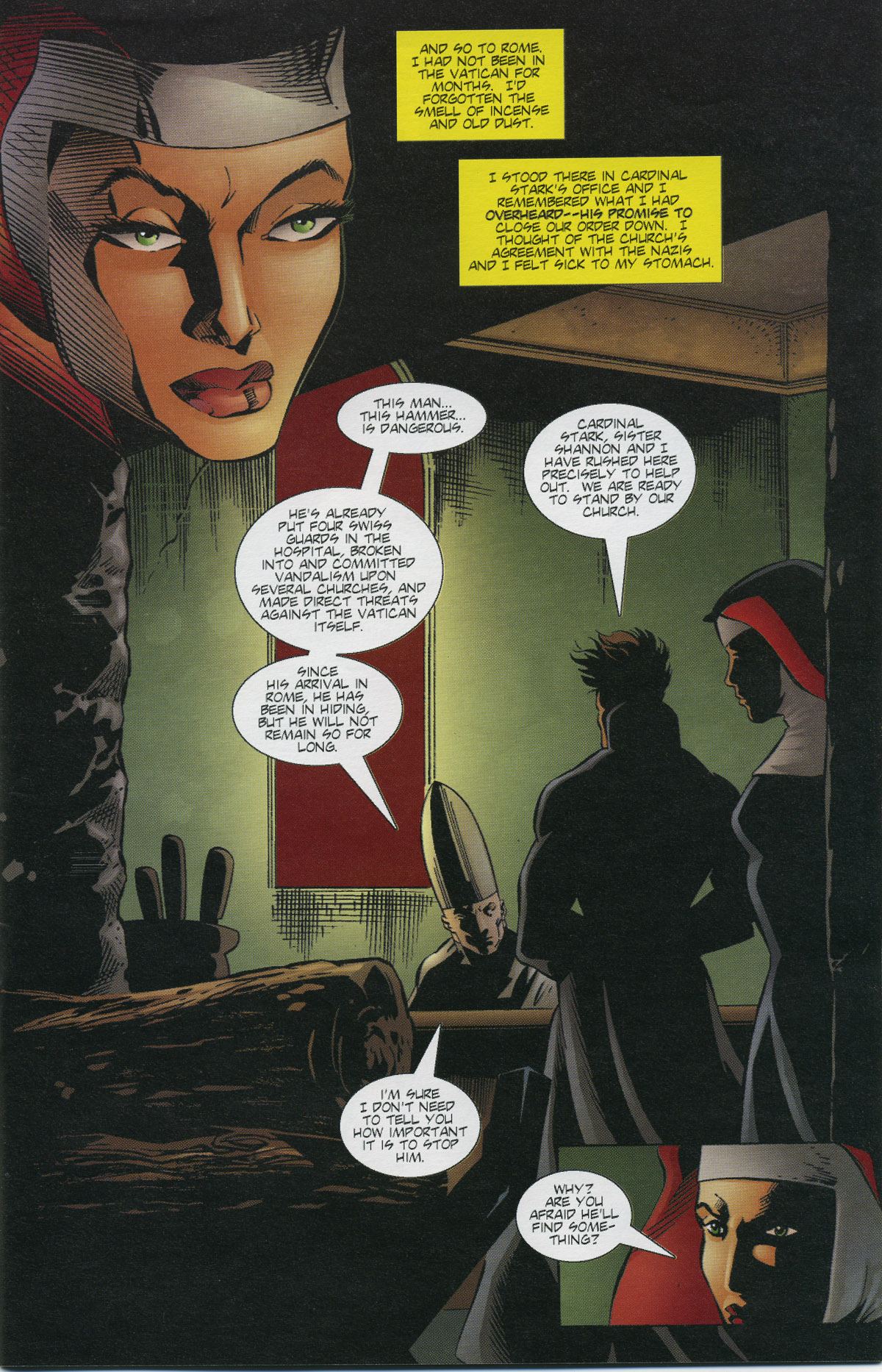 Read online Warrior Nun Areala comic -  Issue #3 - 3