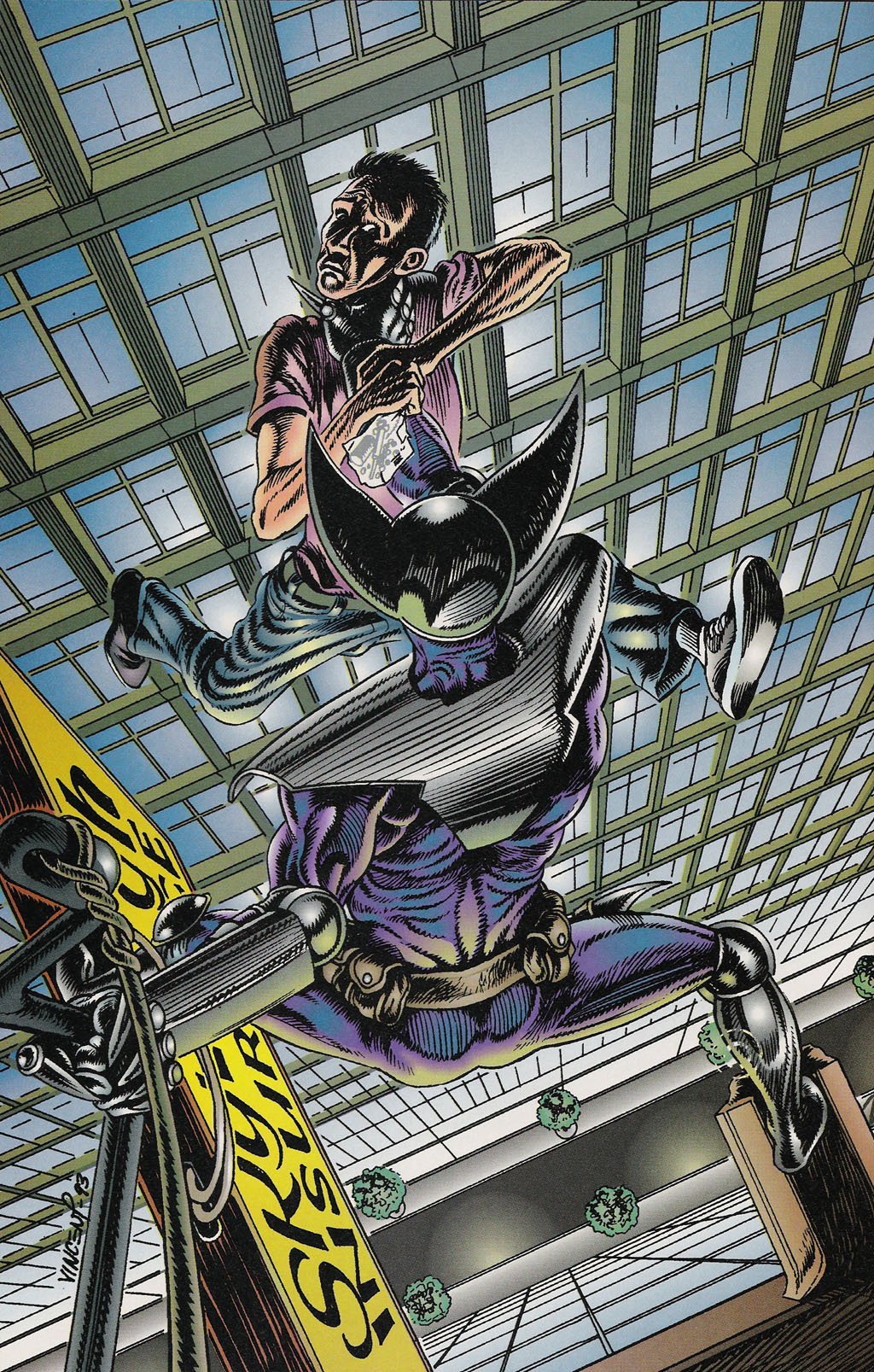 Read online ShadowHawk Gallery comic -  Issue # Full - 16