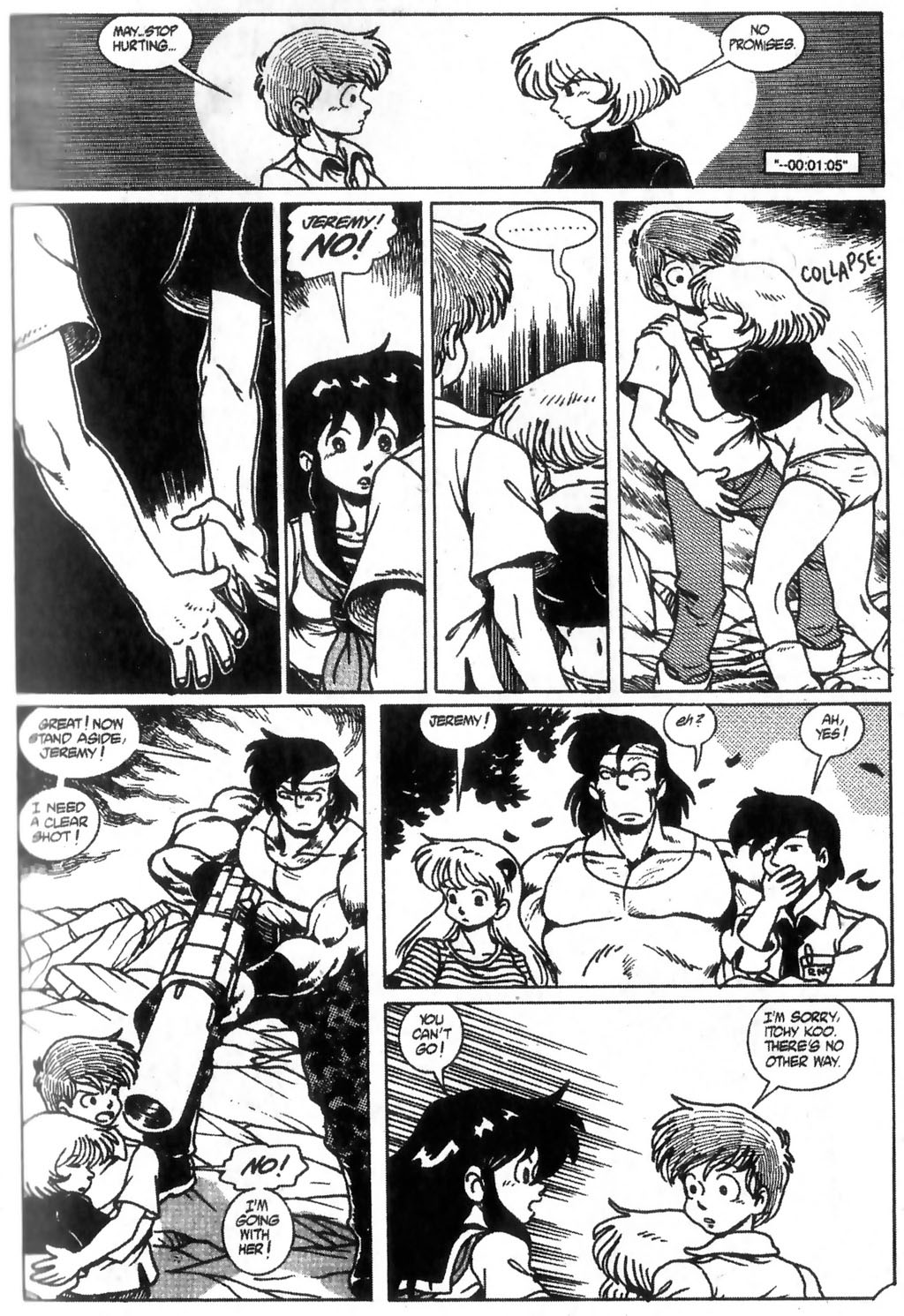 Read online Ninja High School (1986) comic -  Issue #24 - 25