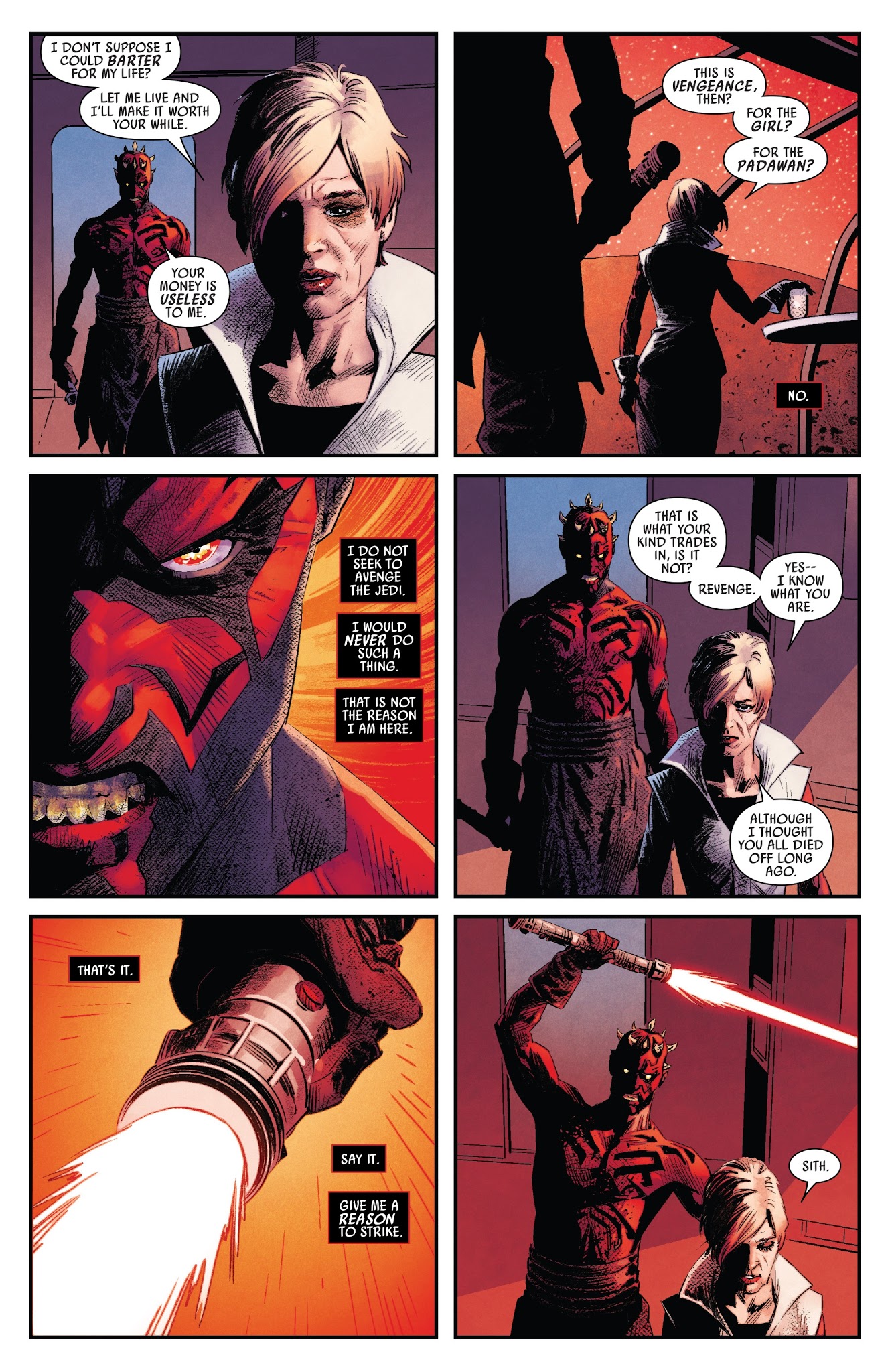 Read online Star Wars:  Darth Maul (2017) comic -  Issue # _TPB - 108