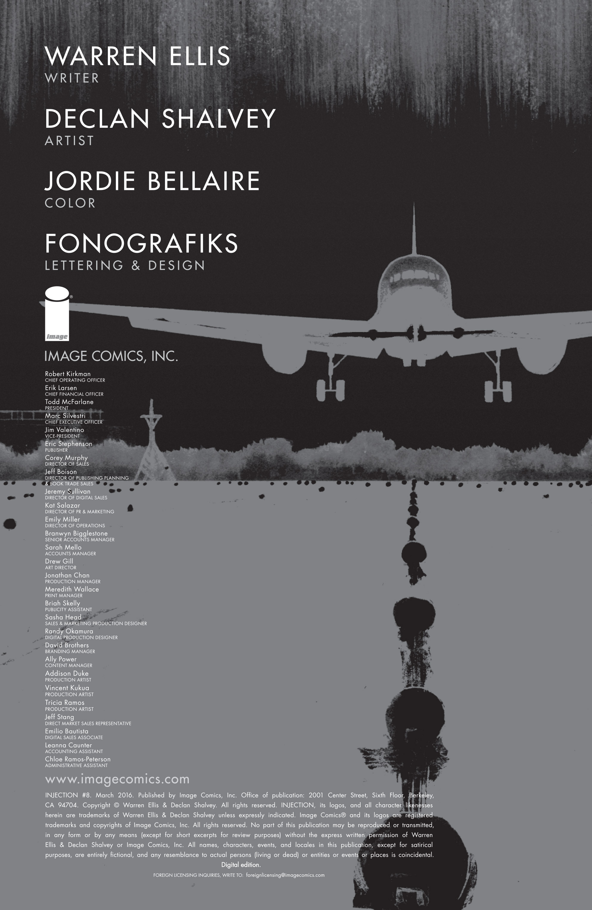 Read online Injection comic -  Issue #8 - 2