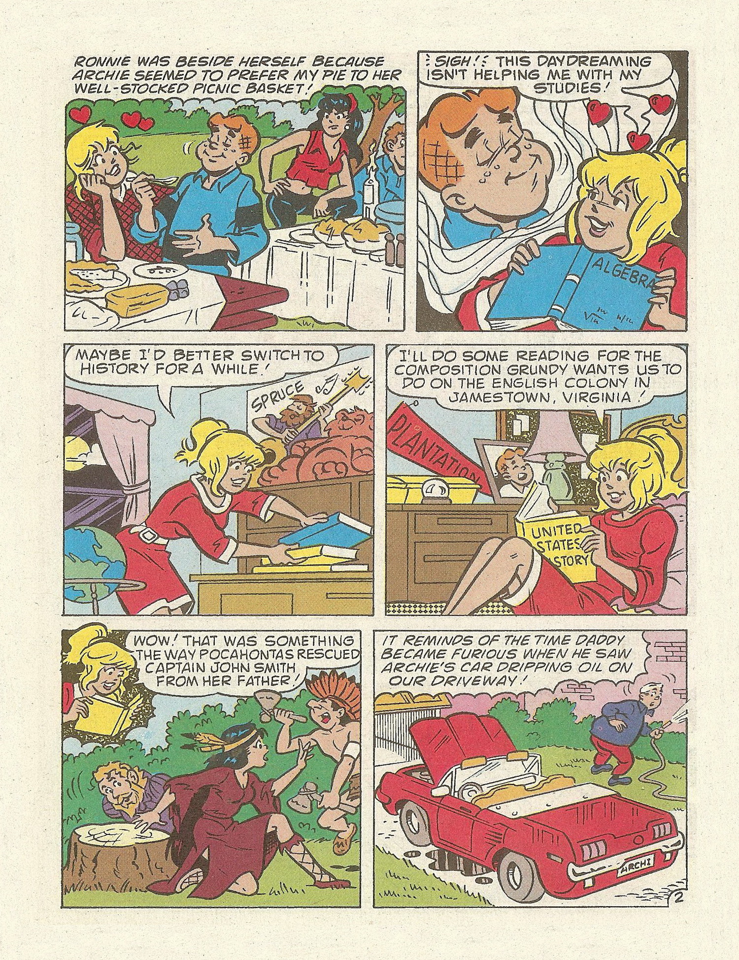 Read online Betty and Veronica Digest Magazine comic -  Issue #72 - 30