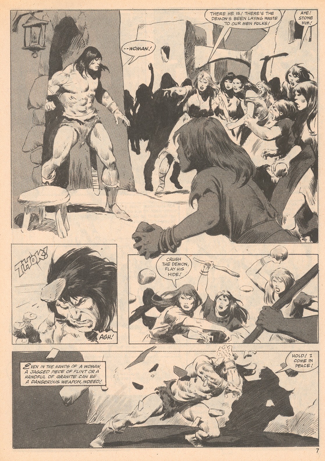 Read online The Savage Sword Of Conan comic -  Issue #70 - 7