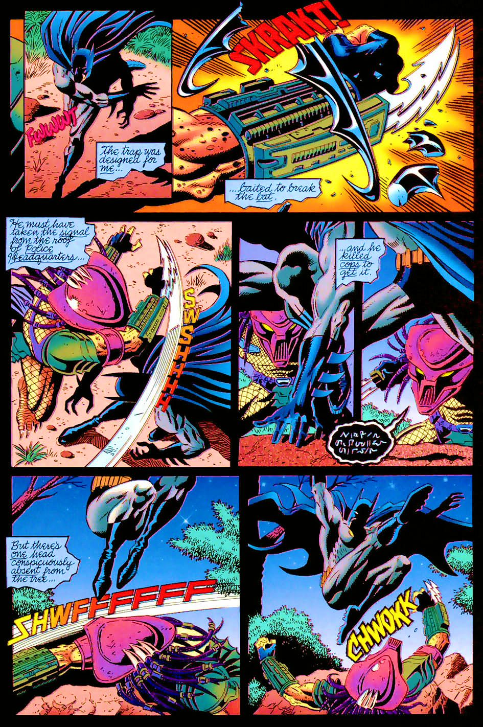 Read online Batman Versus Predator II: Bloodmatch comic -  Issue #2 - 8
