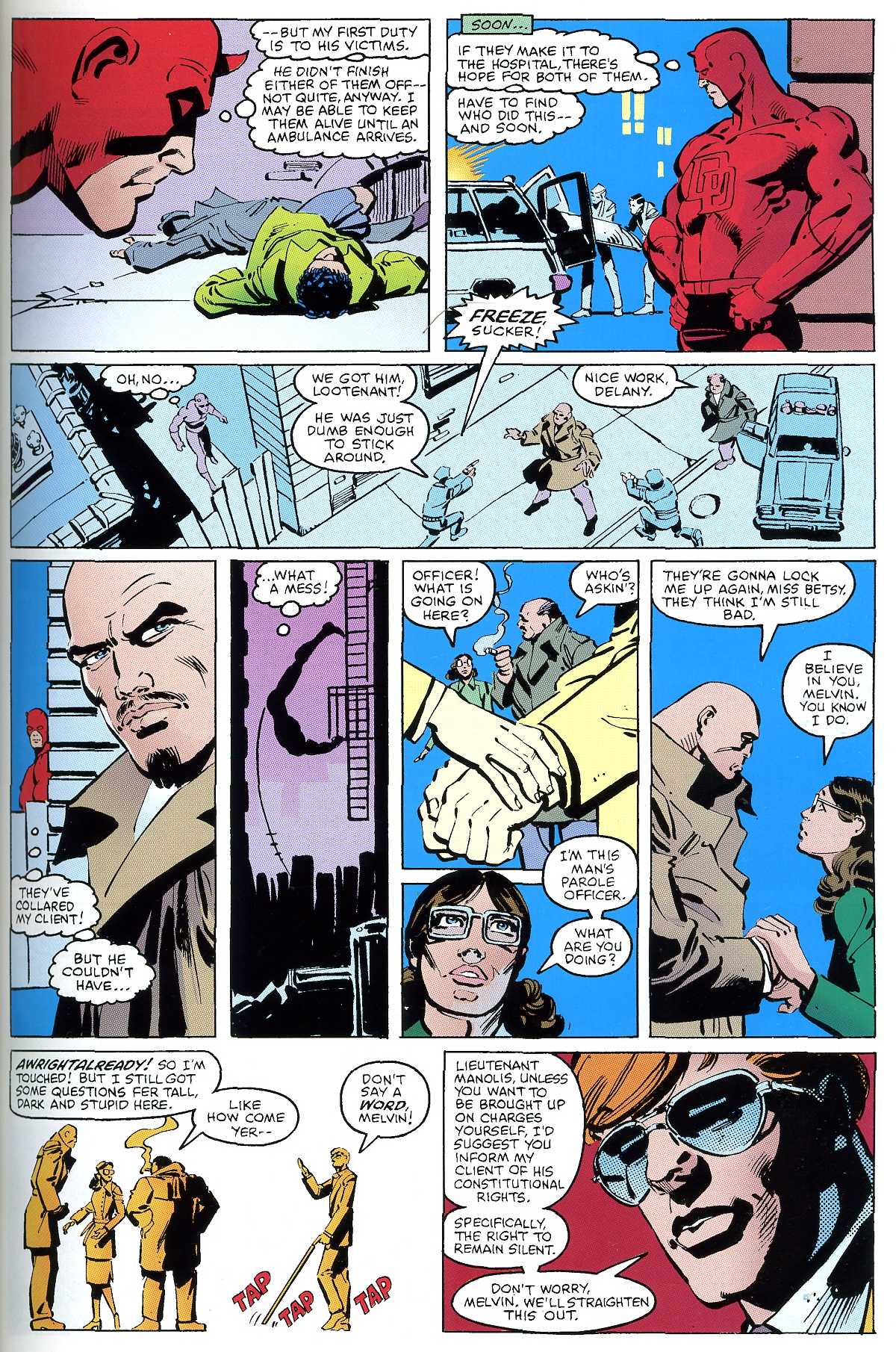 Read online Daredevil Visionaries: Frank Miller comic -  Issue # TPB 2 - 123