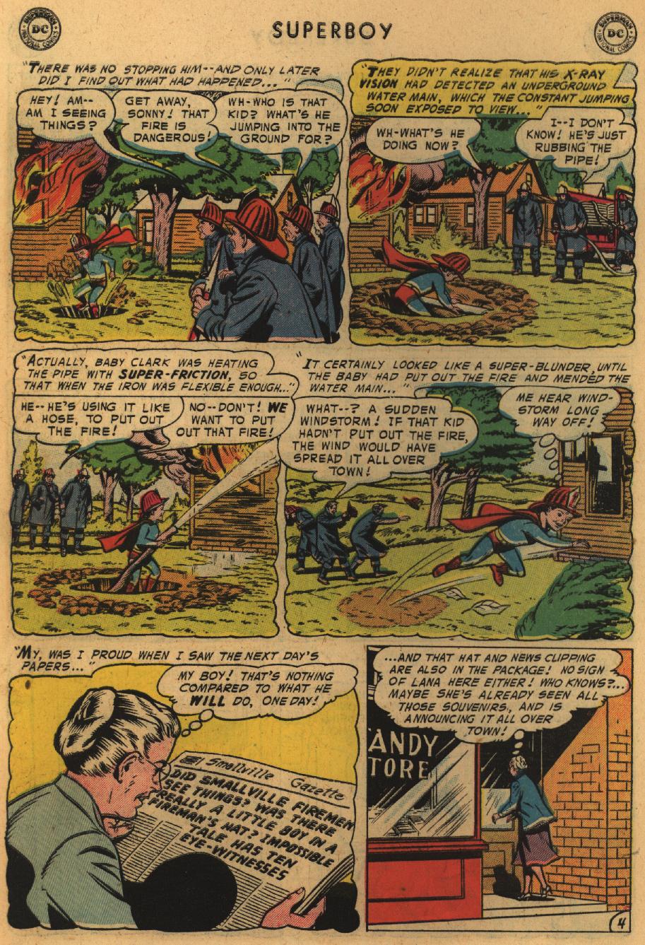 Read online Superboy (1949) comic -  Issue #51 - 5