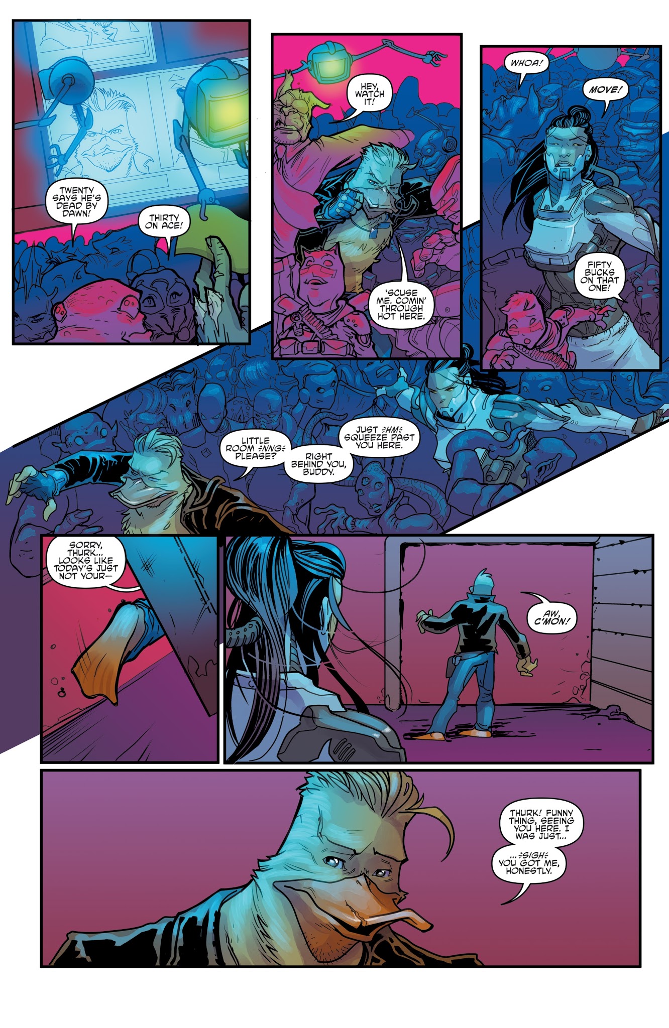 Read online Teenage Mutant Ninja Turtles: Dimension X comic -  Issue #4 - 7