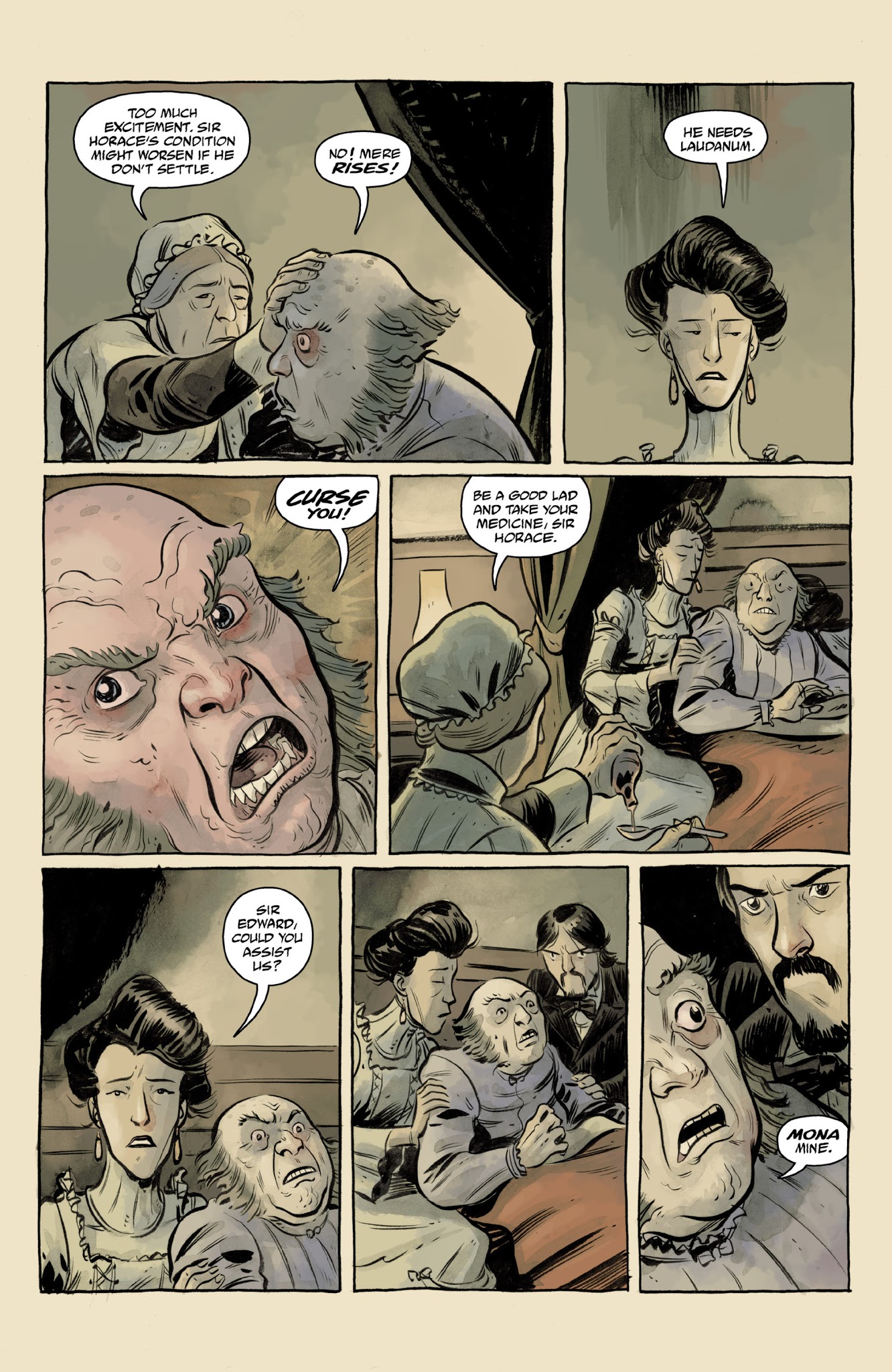 Read online Sir Edward Grey, Witchfinder: The Mysteries of Unland comic -  Issue # TPB - 73