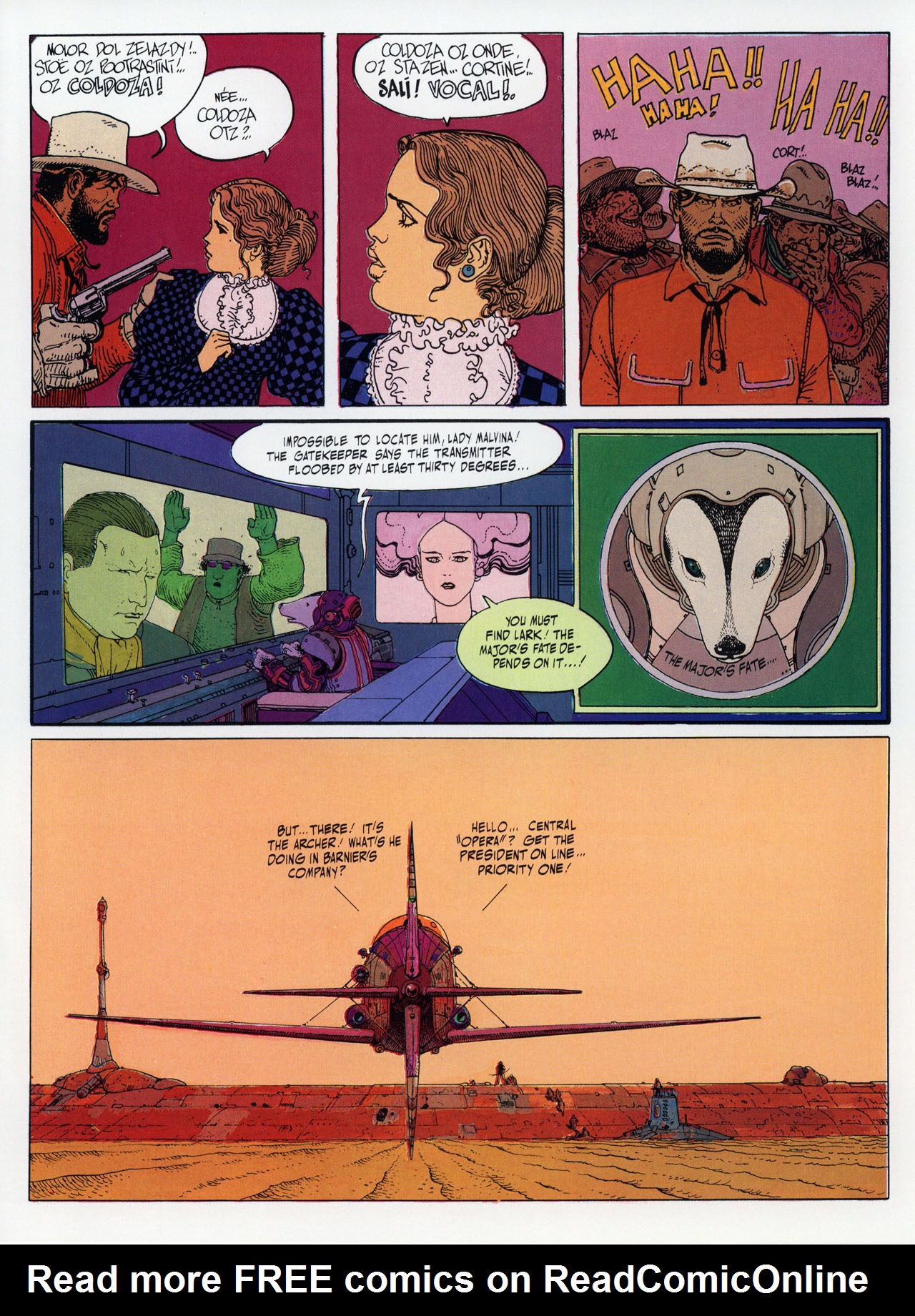 Read online Epic Graphic Novel: Moebius comic -  Issue # TPB 3 - 79