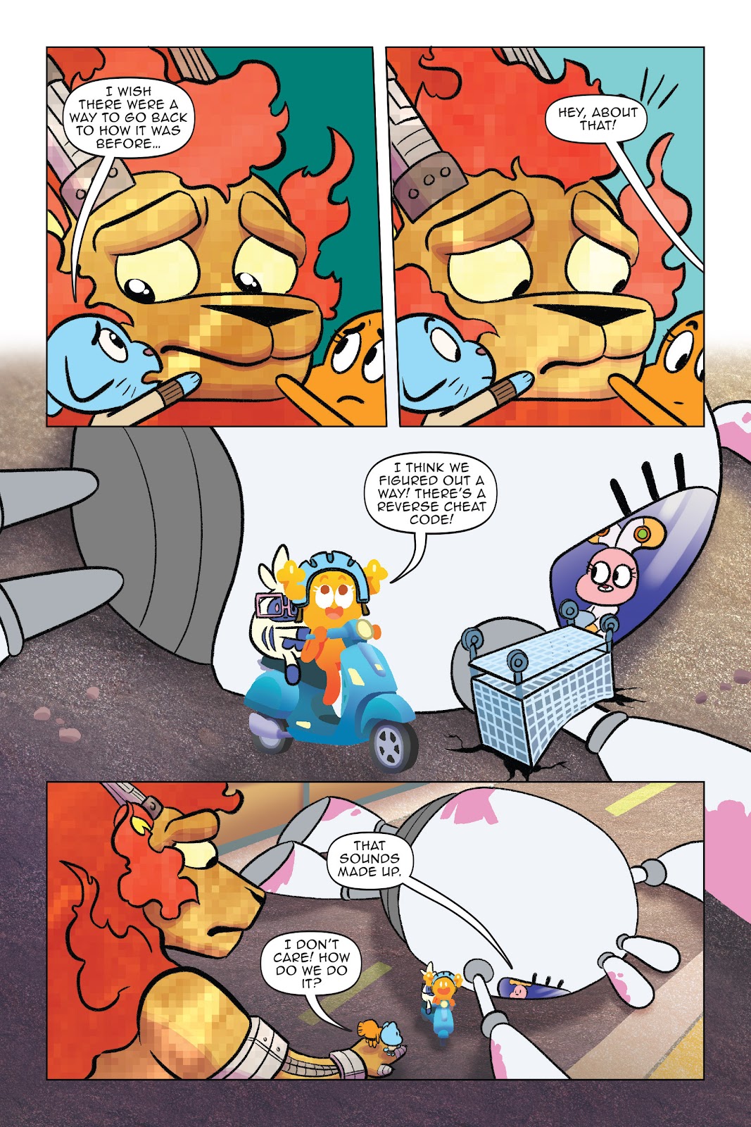 The Amazing World of Gumball: Cheat Code issue Full - Page 105