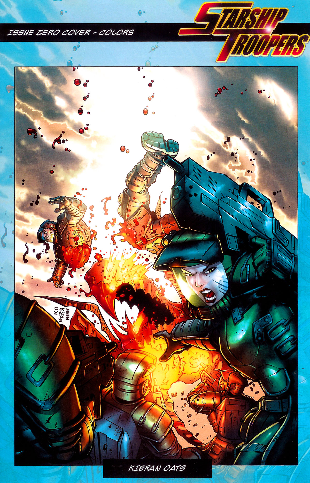 Read online Starship Troopers (2007) comic -  Issue #0 - 17