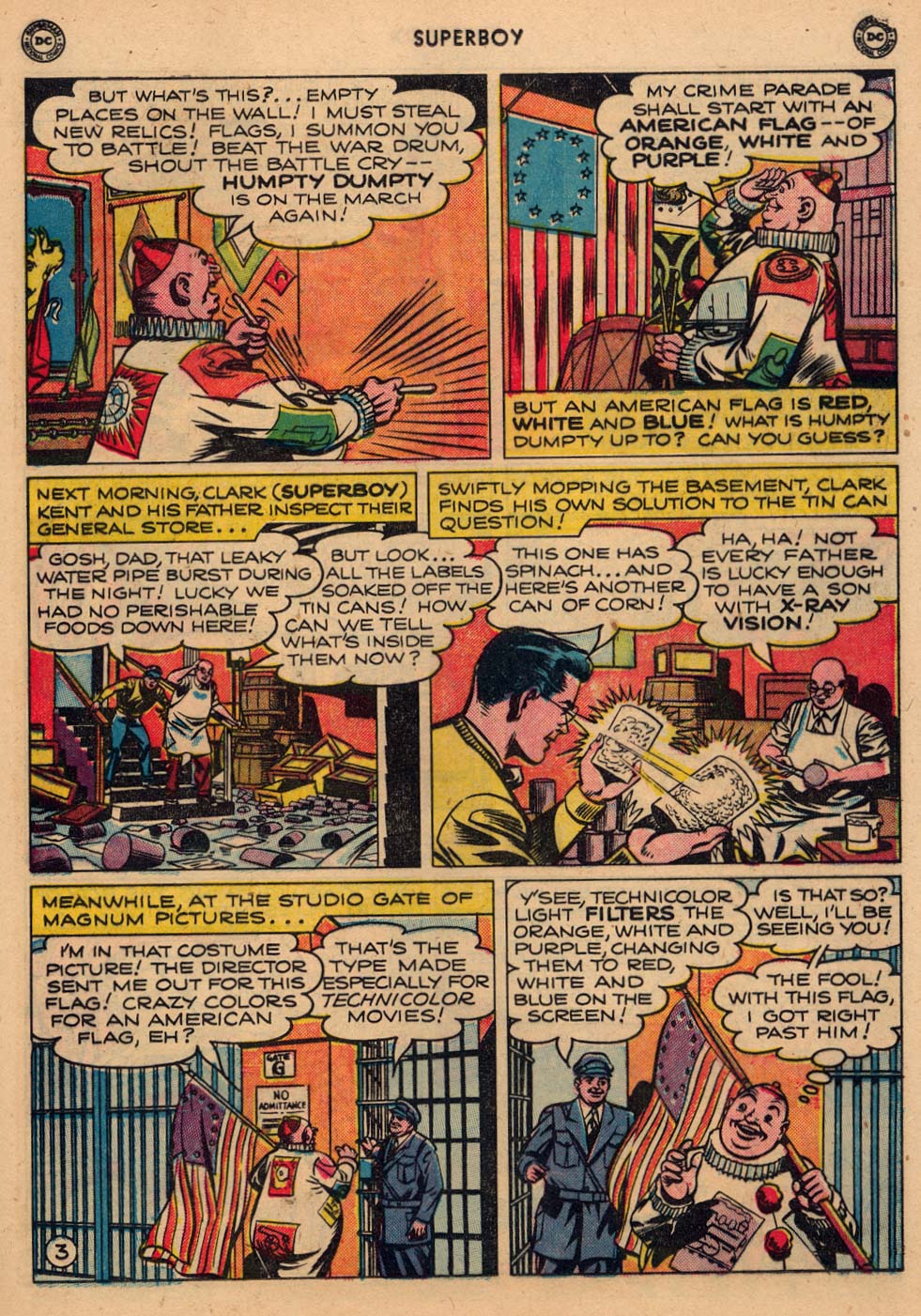 Read online Superboy (1949) comic -  Issue #8 - 17