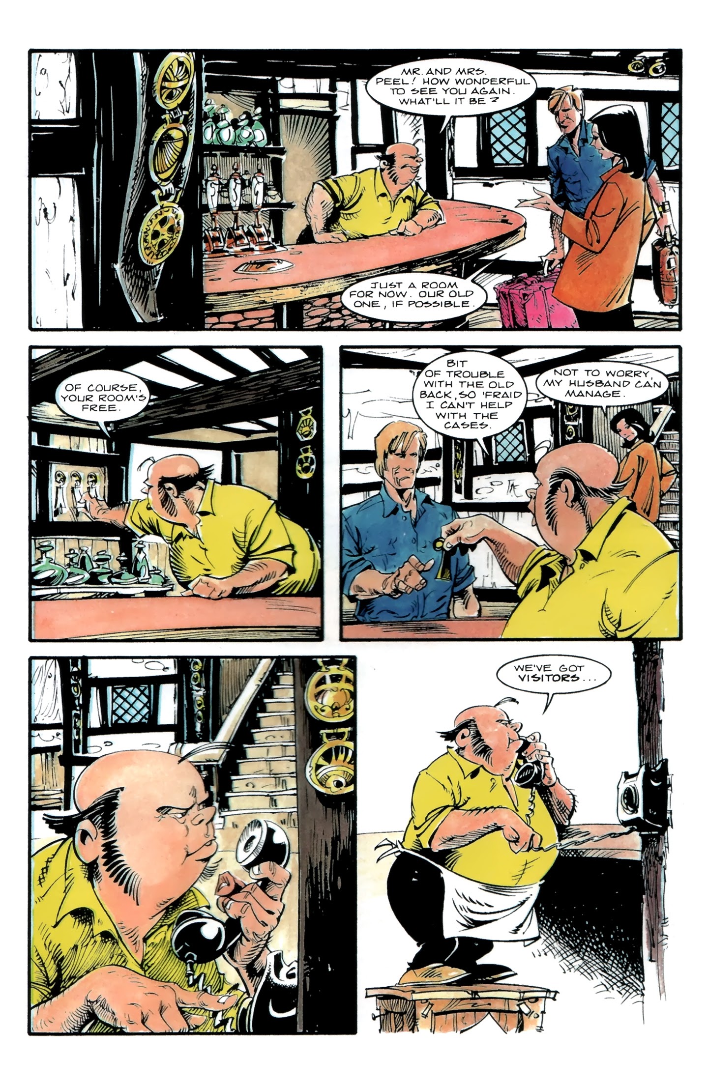 Read online Steed and Mrs. Peel (2012) comic -  Issue #5 - 15