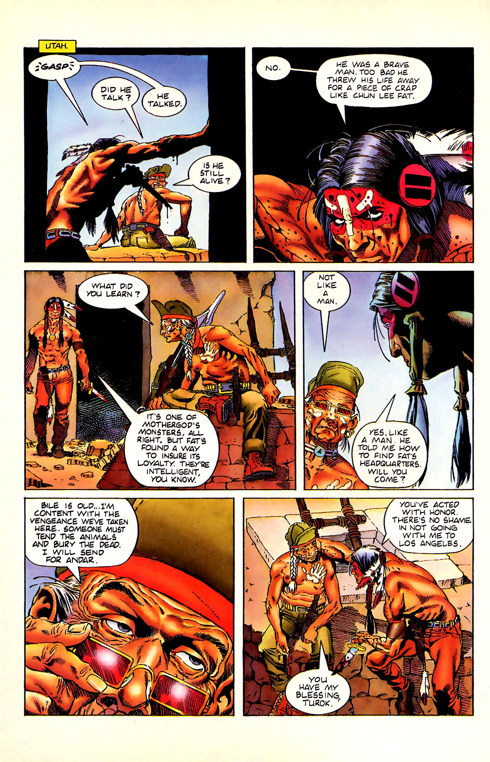 Read online Turok, Dinosaur Hunter (1993) comic -  Issue #11 - 6