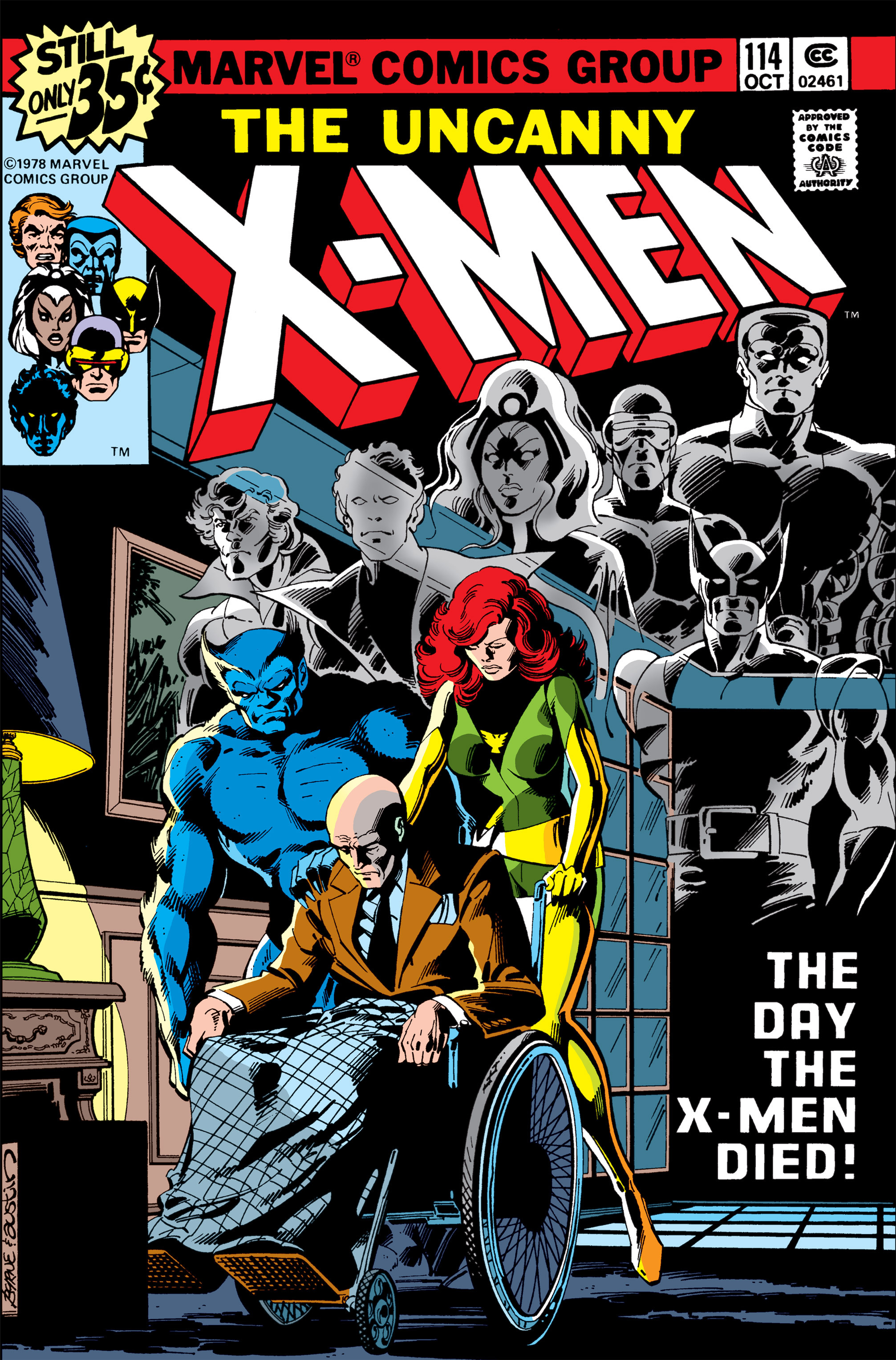 Read online Uncanny X-Men (1963) comic -  Issue #114 - 1