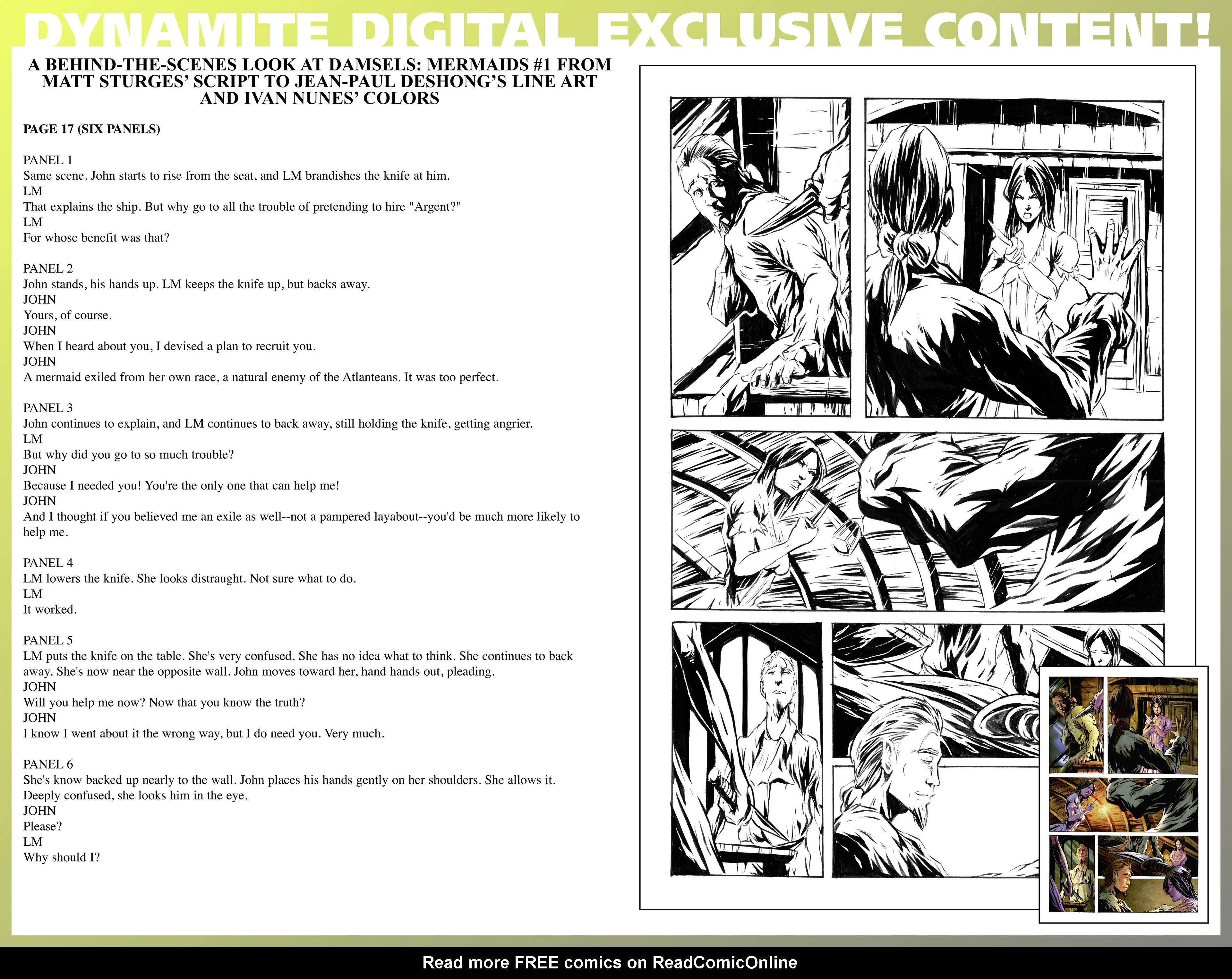 Read online Damsels: Mermaids comic -  Issue #2 - 26