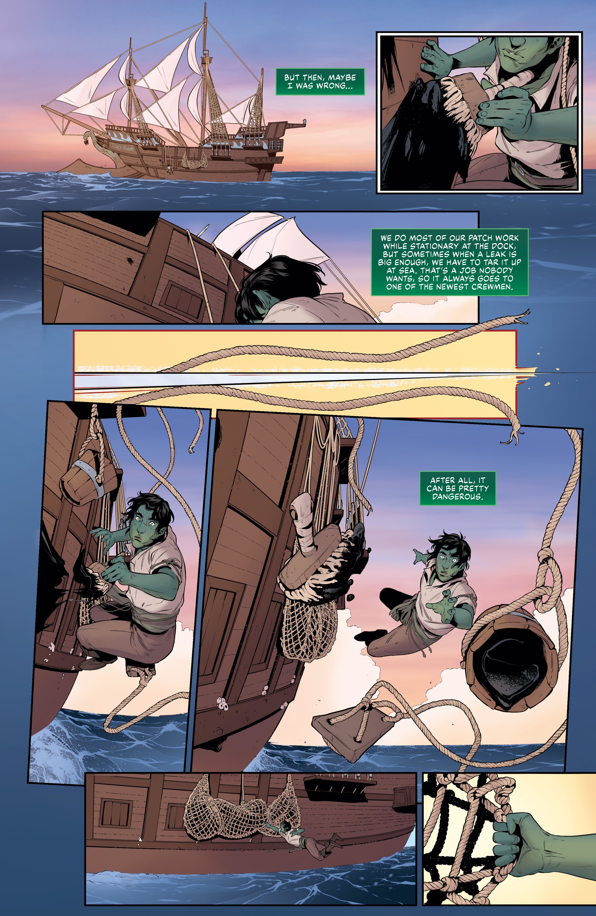 Read online Critical Role: The Mighty Nein Origins – Fjord Stone comic -  Issue # Full - 27