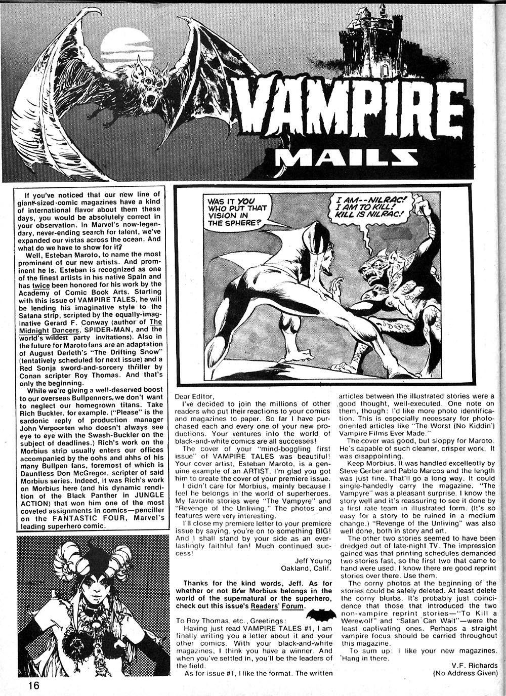 Read online Vampire Tales comic -  Issue #3 - 17